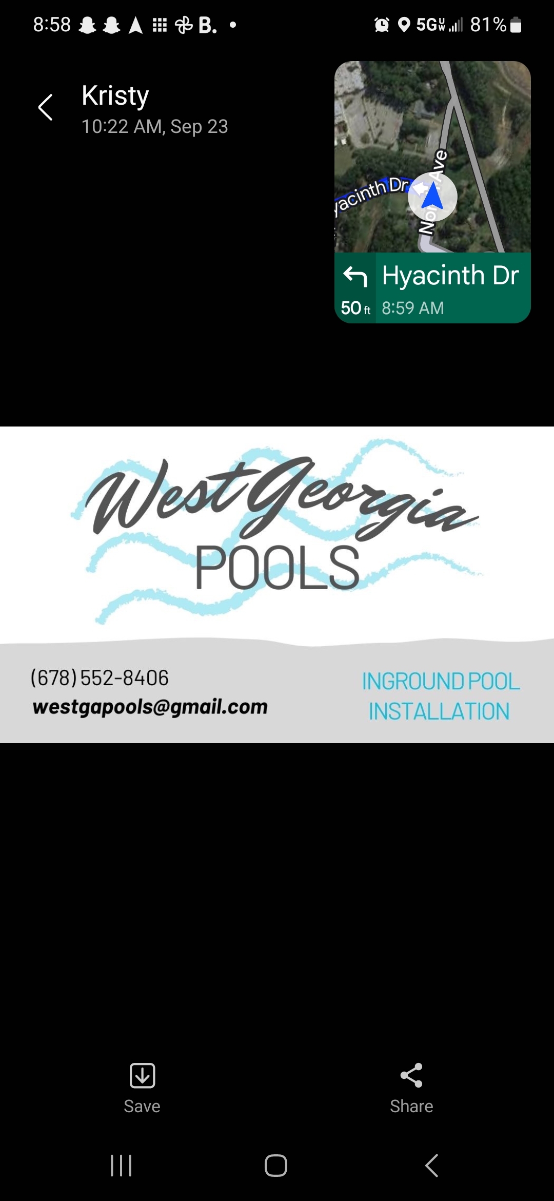 West Georgia Pools Logo