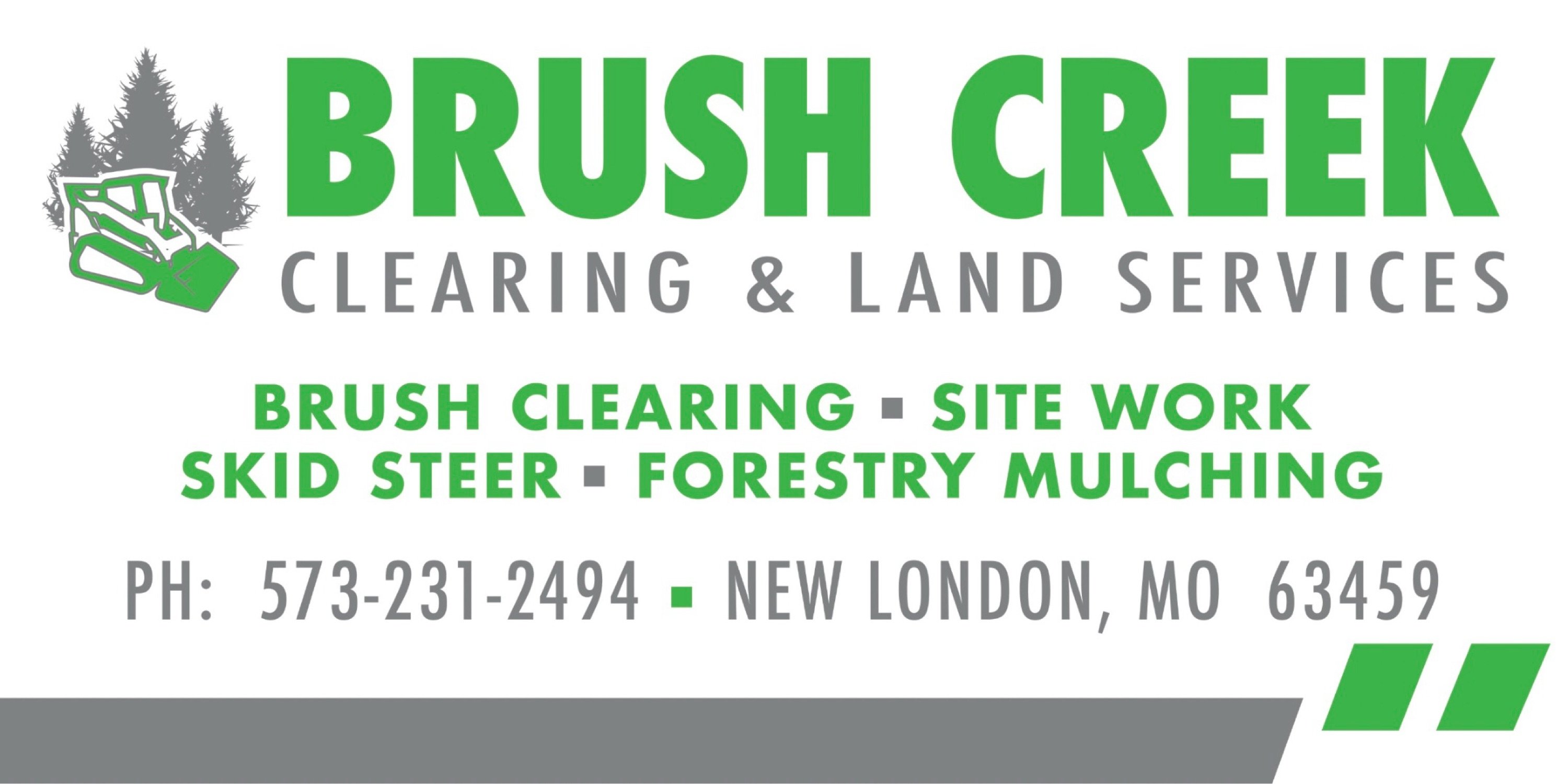 Brush Creek Clearing and Land Services Logo