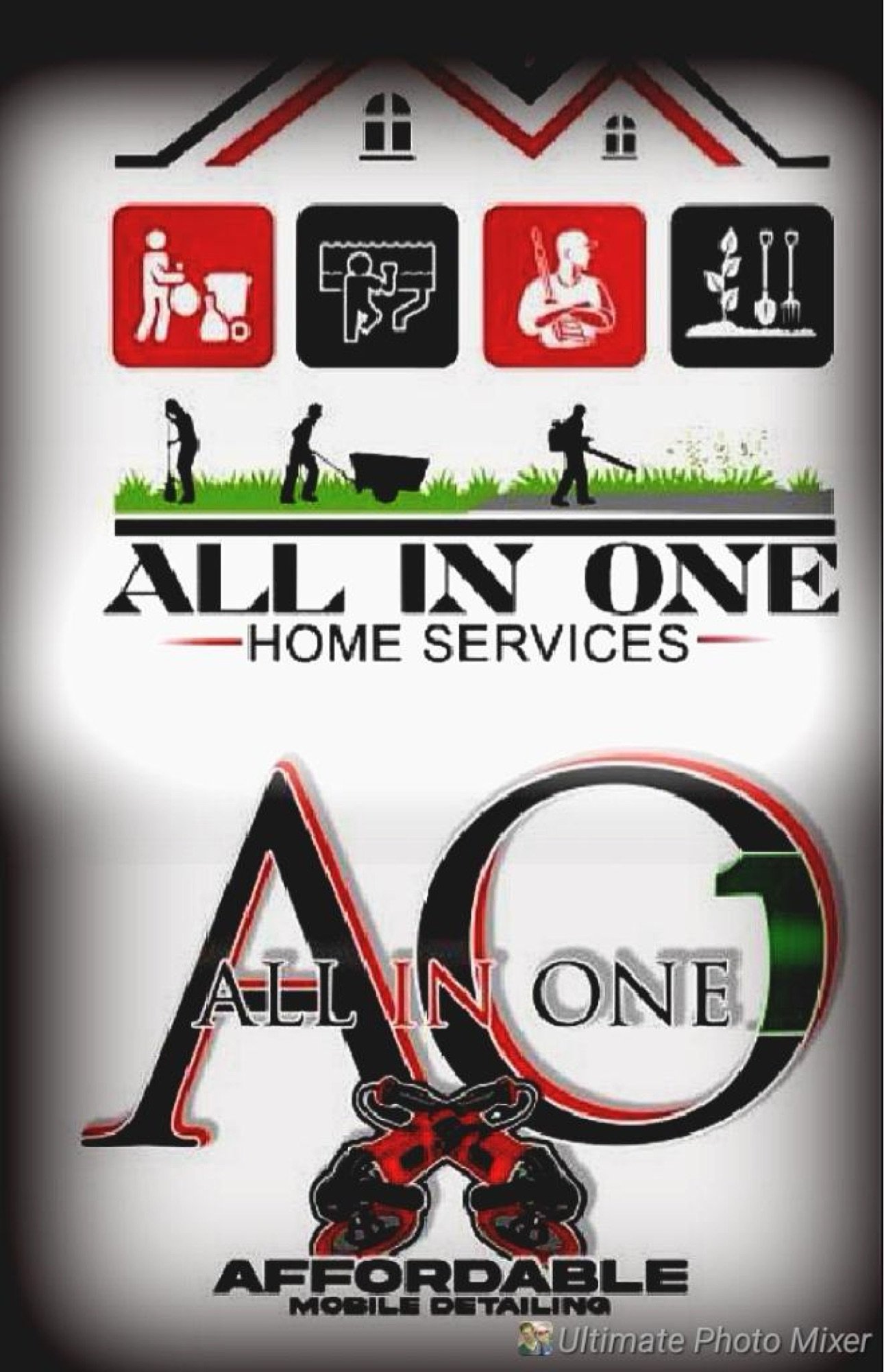 ALL IN ONE HOME SERVICES Logo