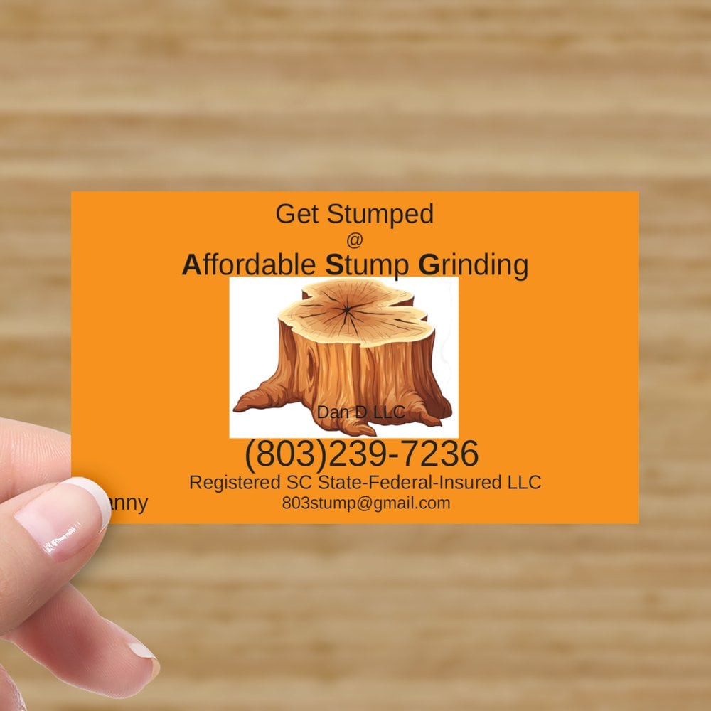 Affordable Stump Grinding Logo