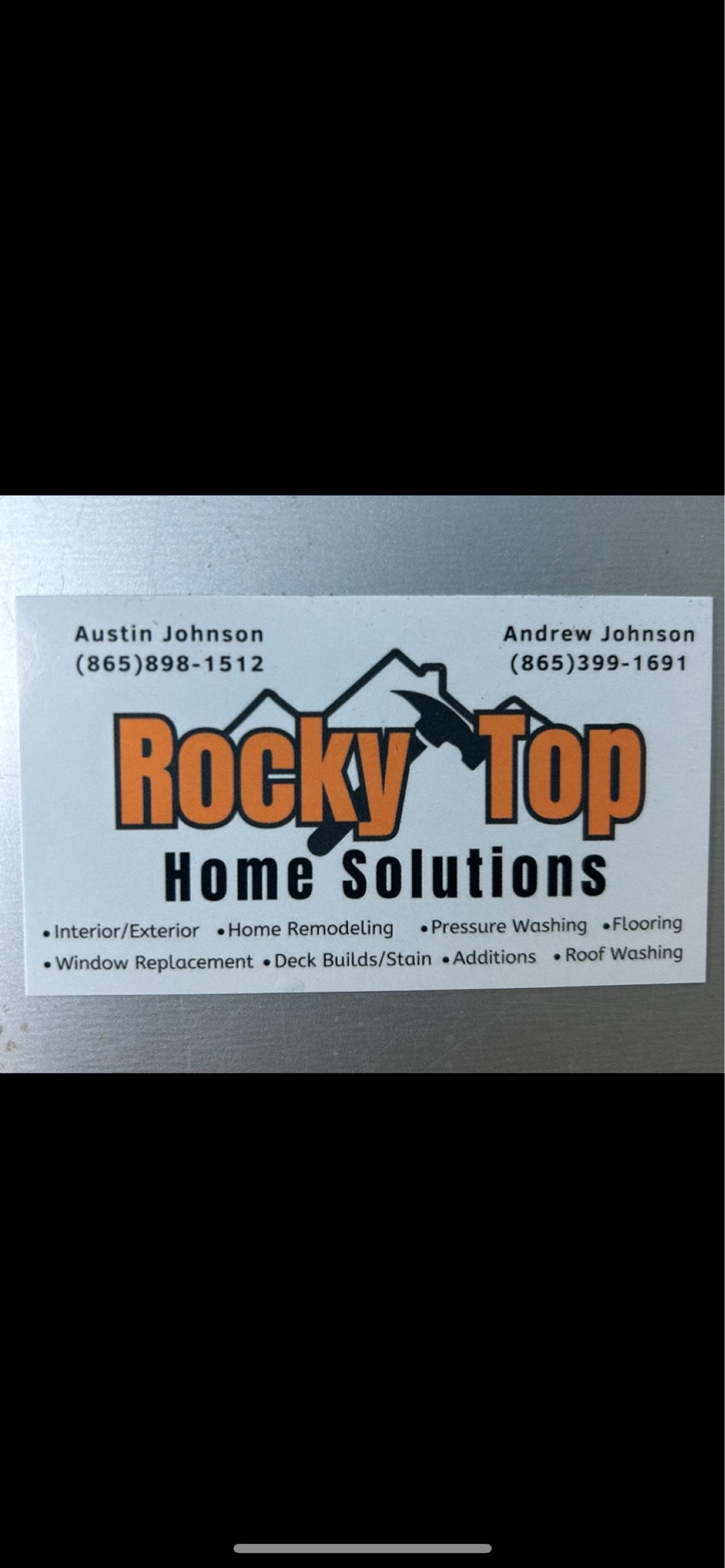 Rocky Top Home Solutions Logo