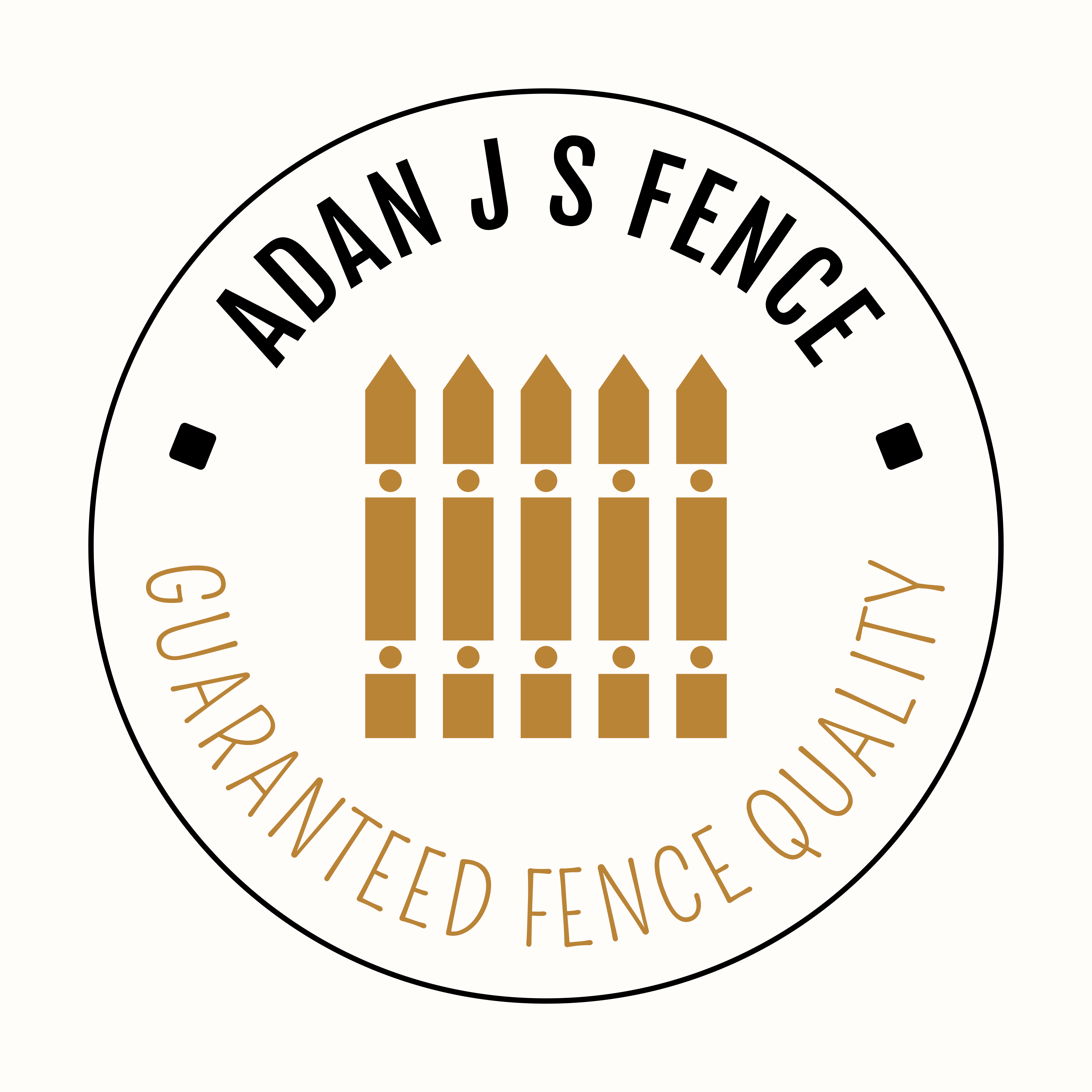 Adan J S Fence Logo