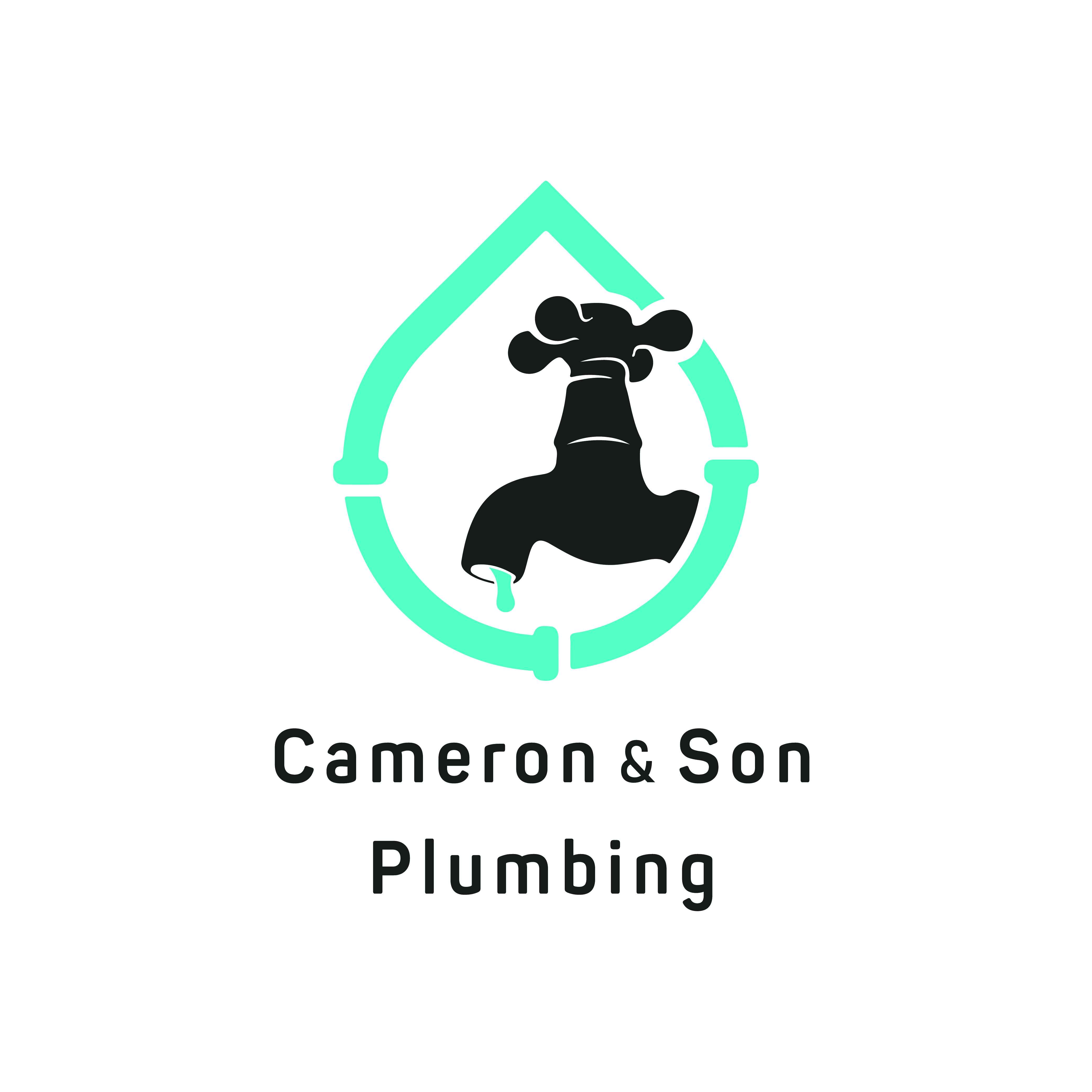 Cameron and Son Plumbing Service Logo