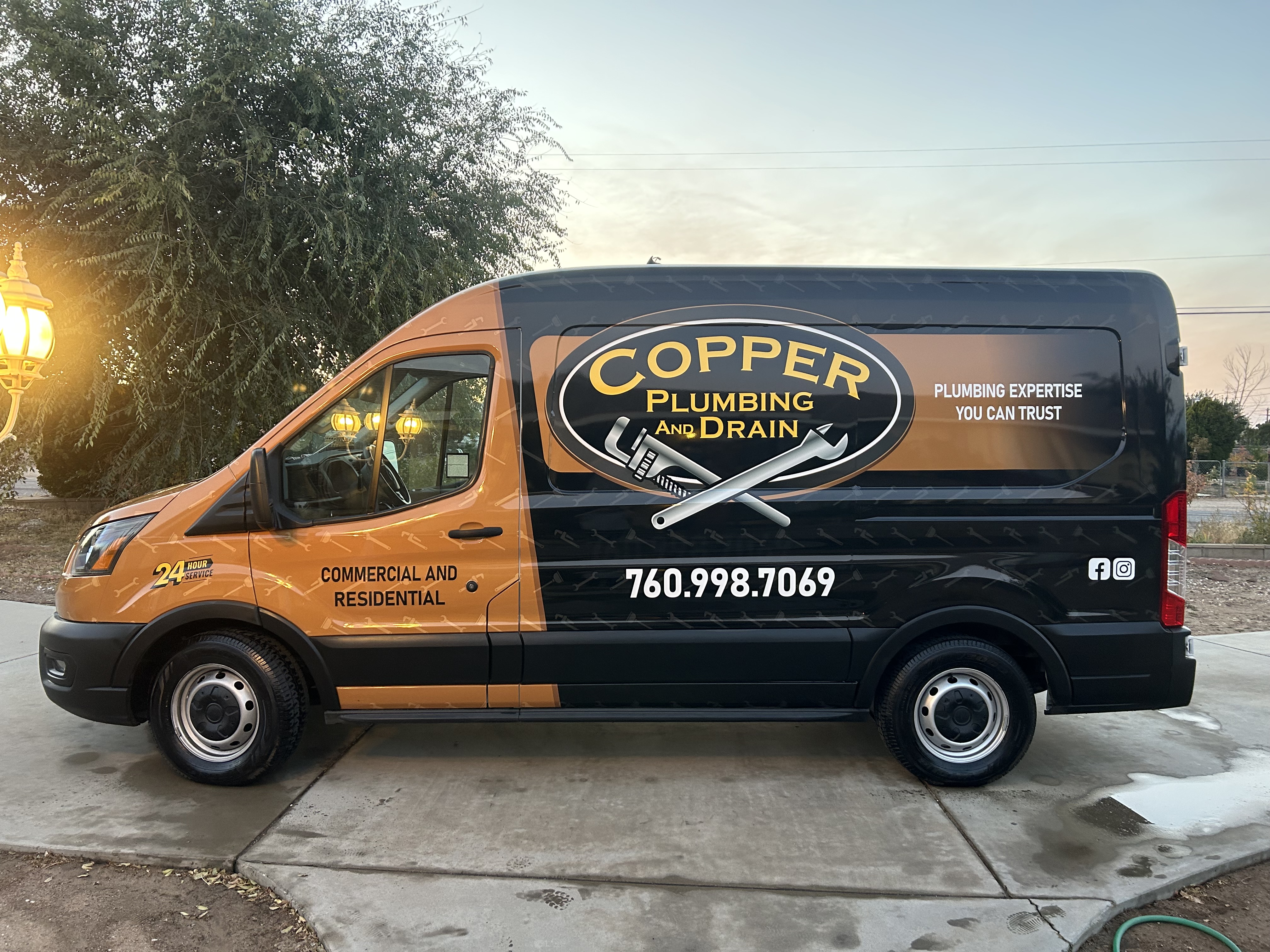 Copper Plumbing and Drain, LLC - Unlicensed Contractor Logo