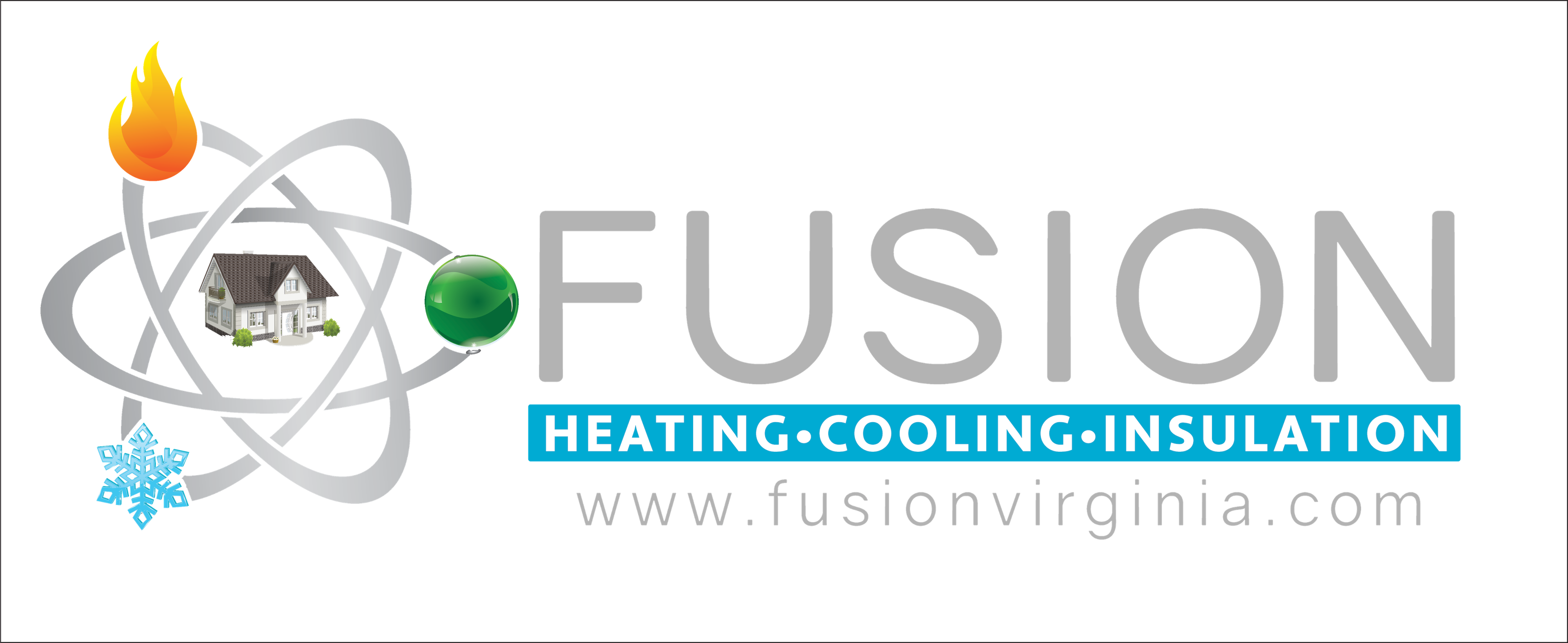 Fusion Heating Air-Conditioning & Insulation Logo
