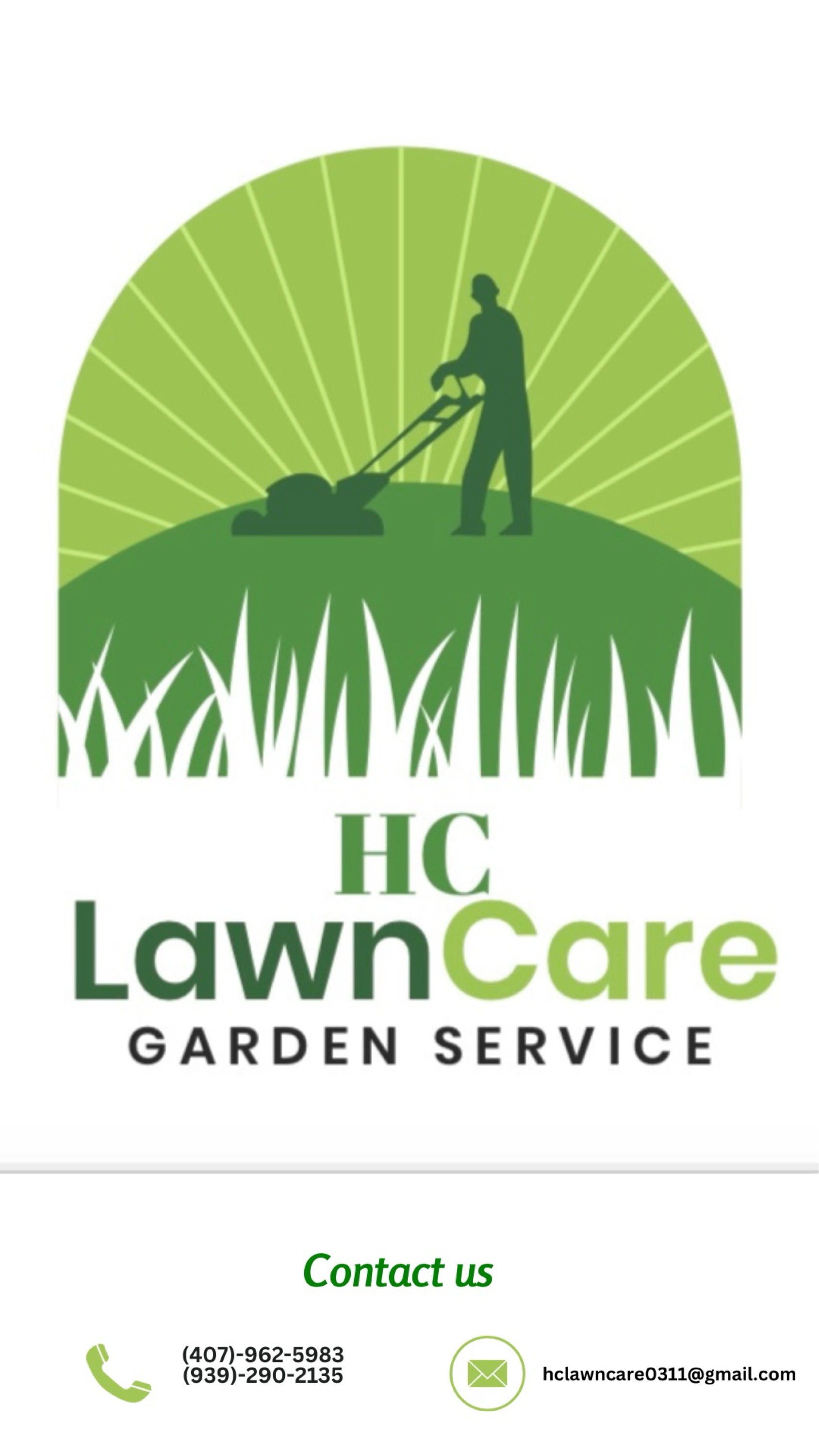 HC Lawn Care Logo