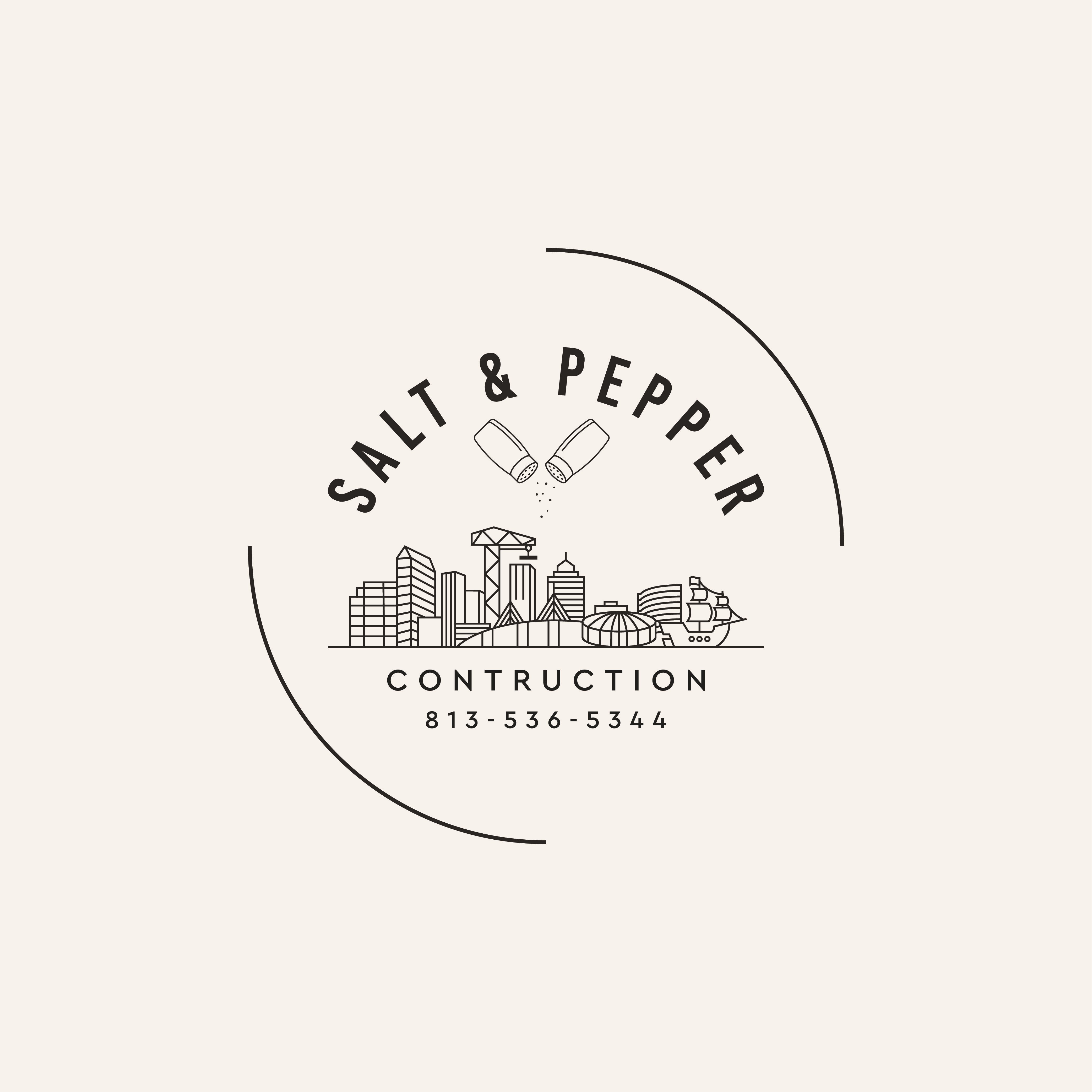 Salt & Pepper Construction Logo