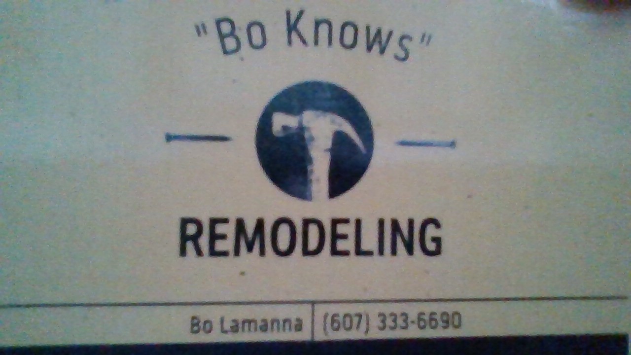 Bo Knows Remodeling Logo