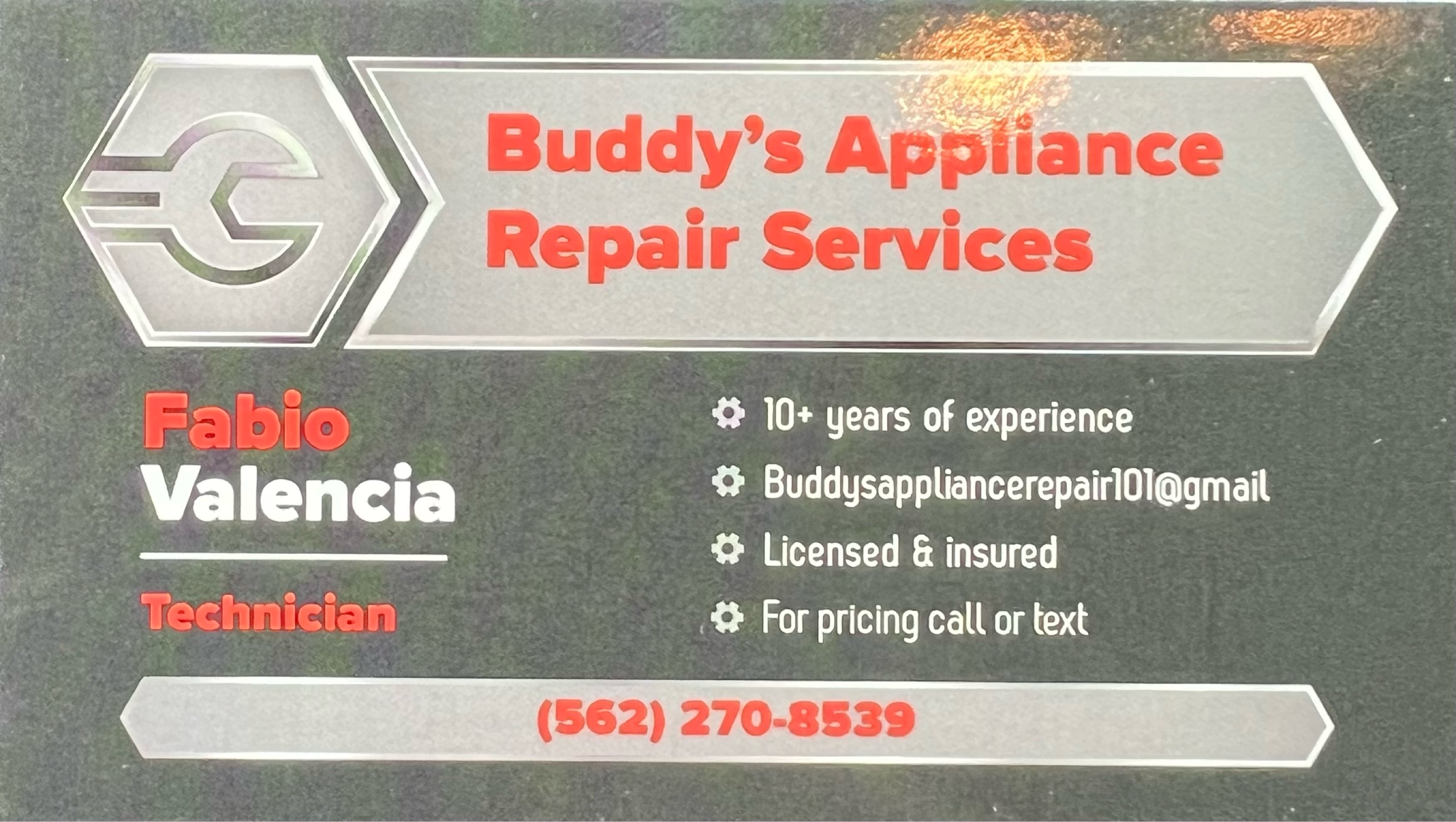 Buddy's Appliance Repair Services LLC Logo