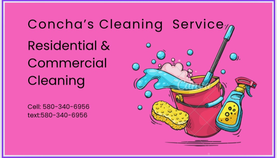 Concha's cleaning services Logo