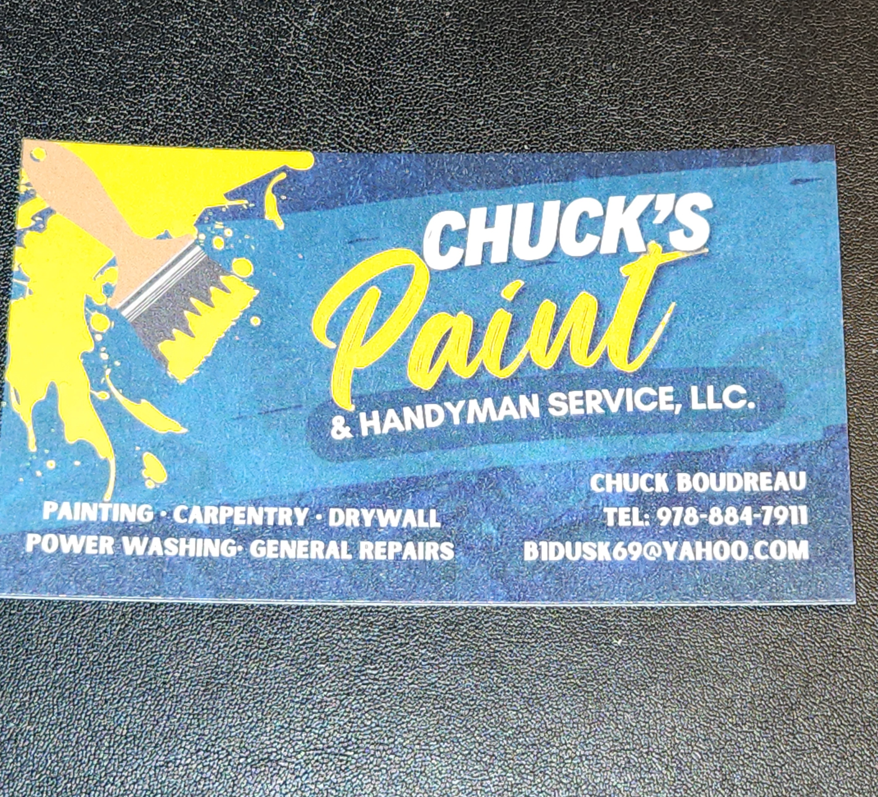 Chuck's Paint and Handyman Service Logo