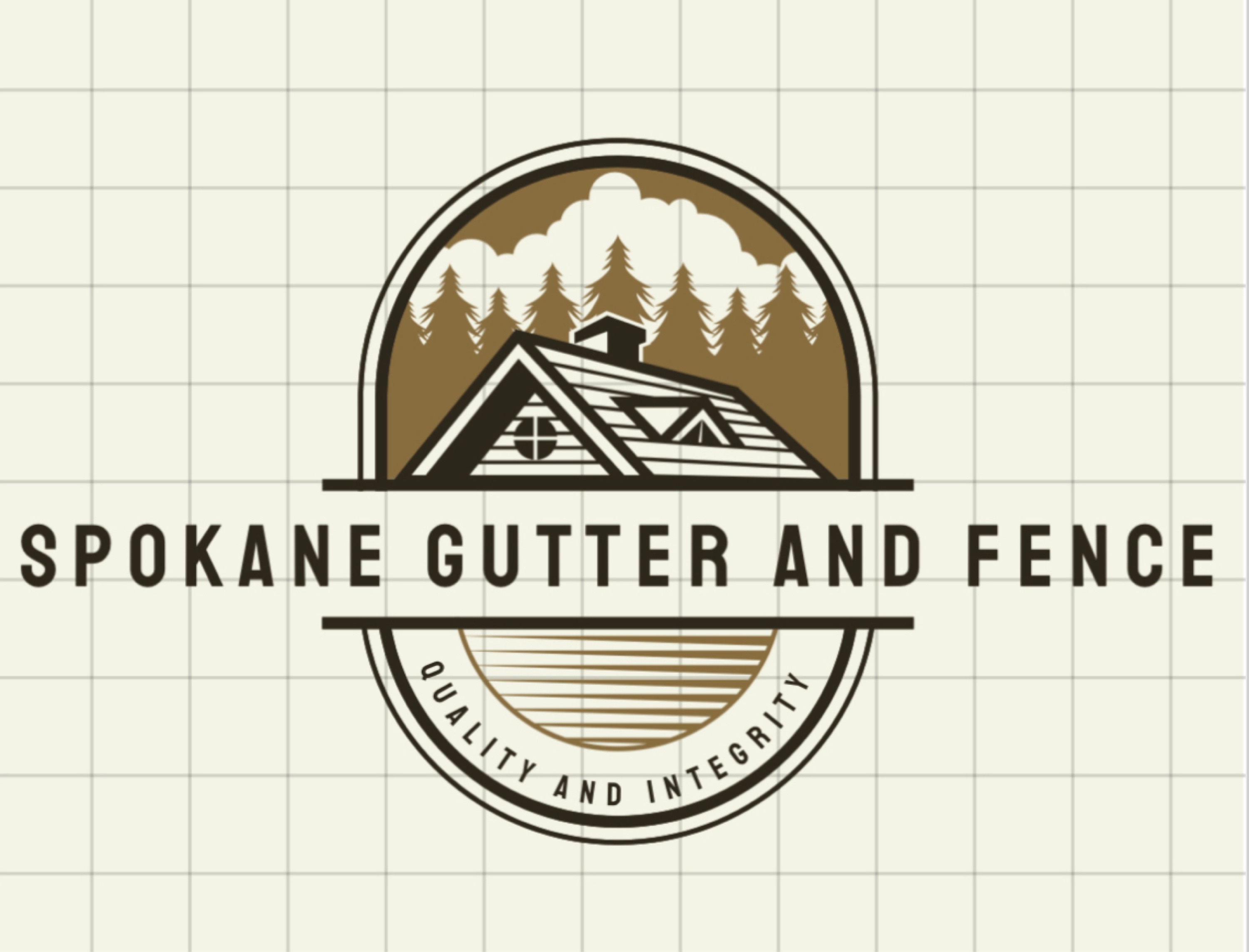 SPOKANE GUTTERS AND FENCE LLC Logo