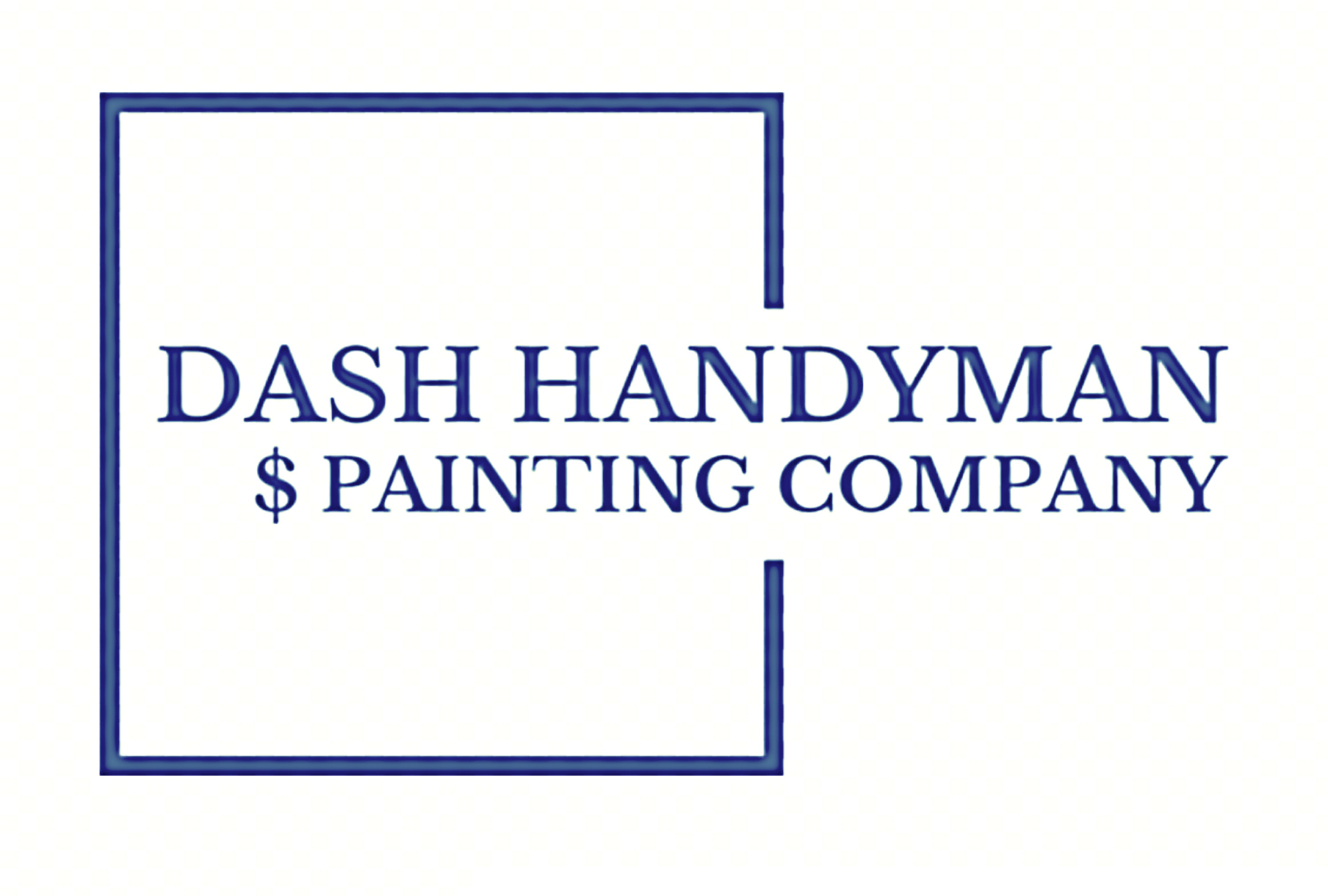 DASH HANDYMAN & PAINTING-Unlicensed Contractor Logo