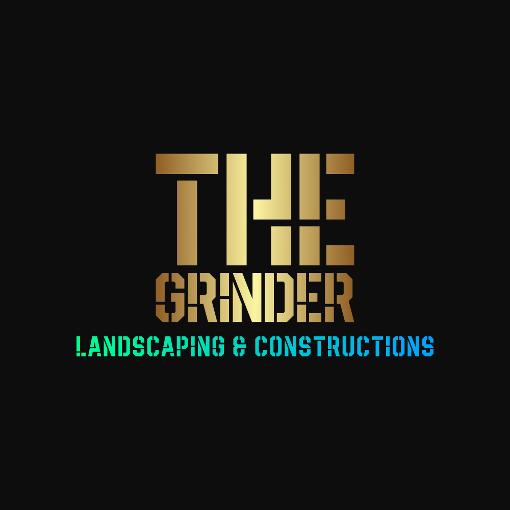 The Grinder Landscaping and Construction Logo