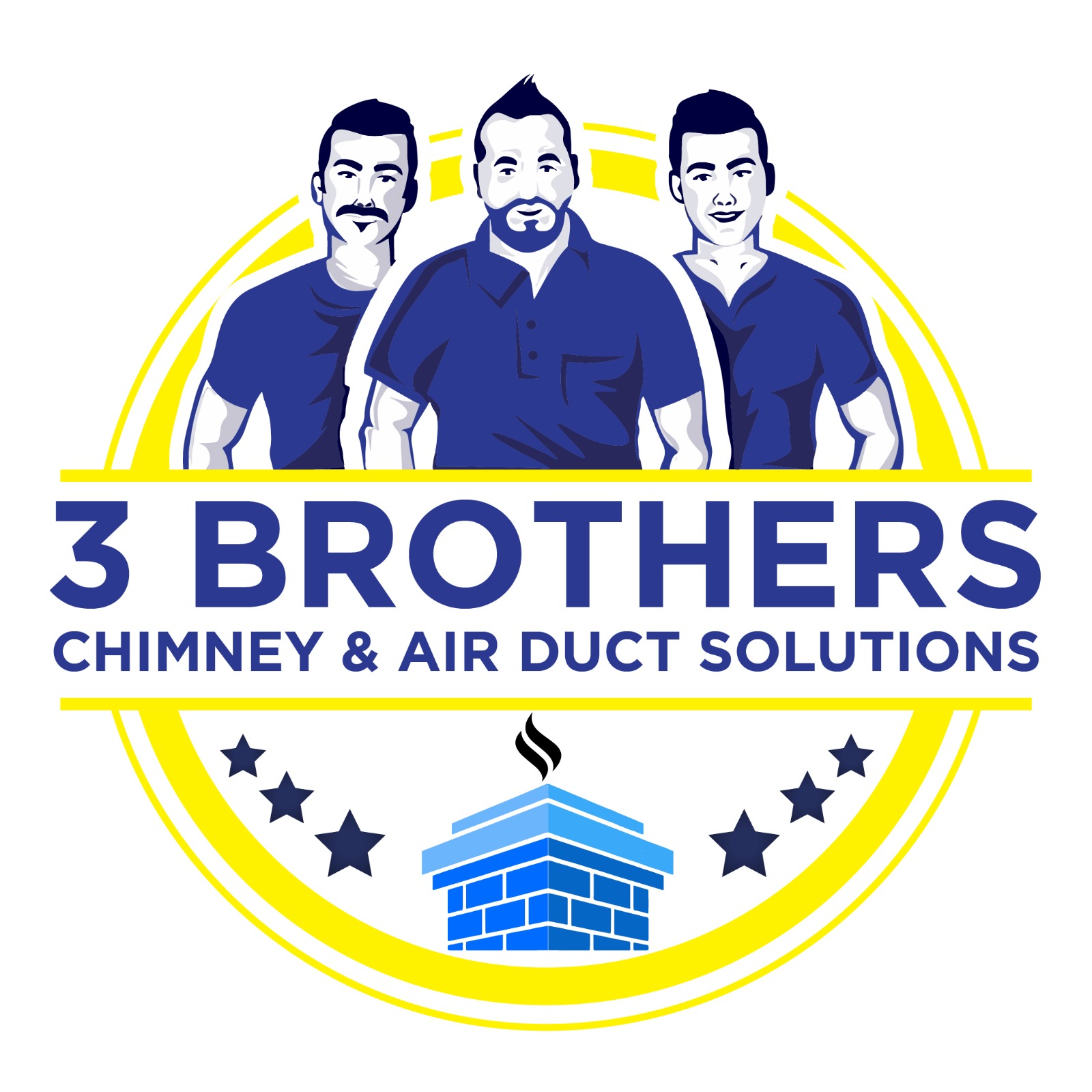 3 Brothers Chimney and Airducts Logo
