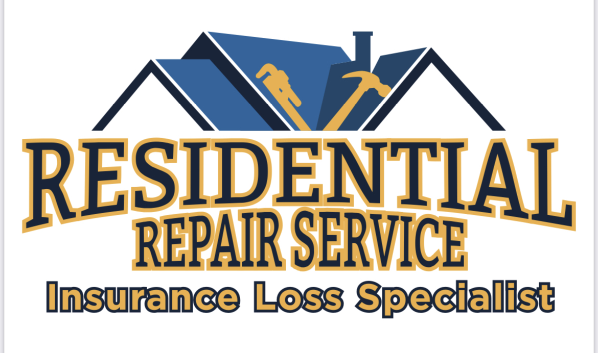 Residental Repair HVAC Service Logo
