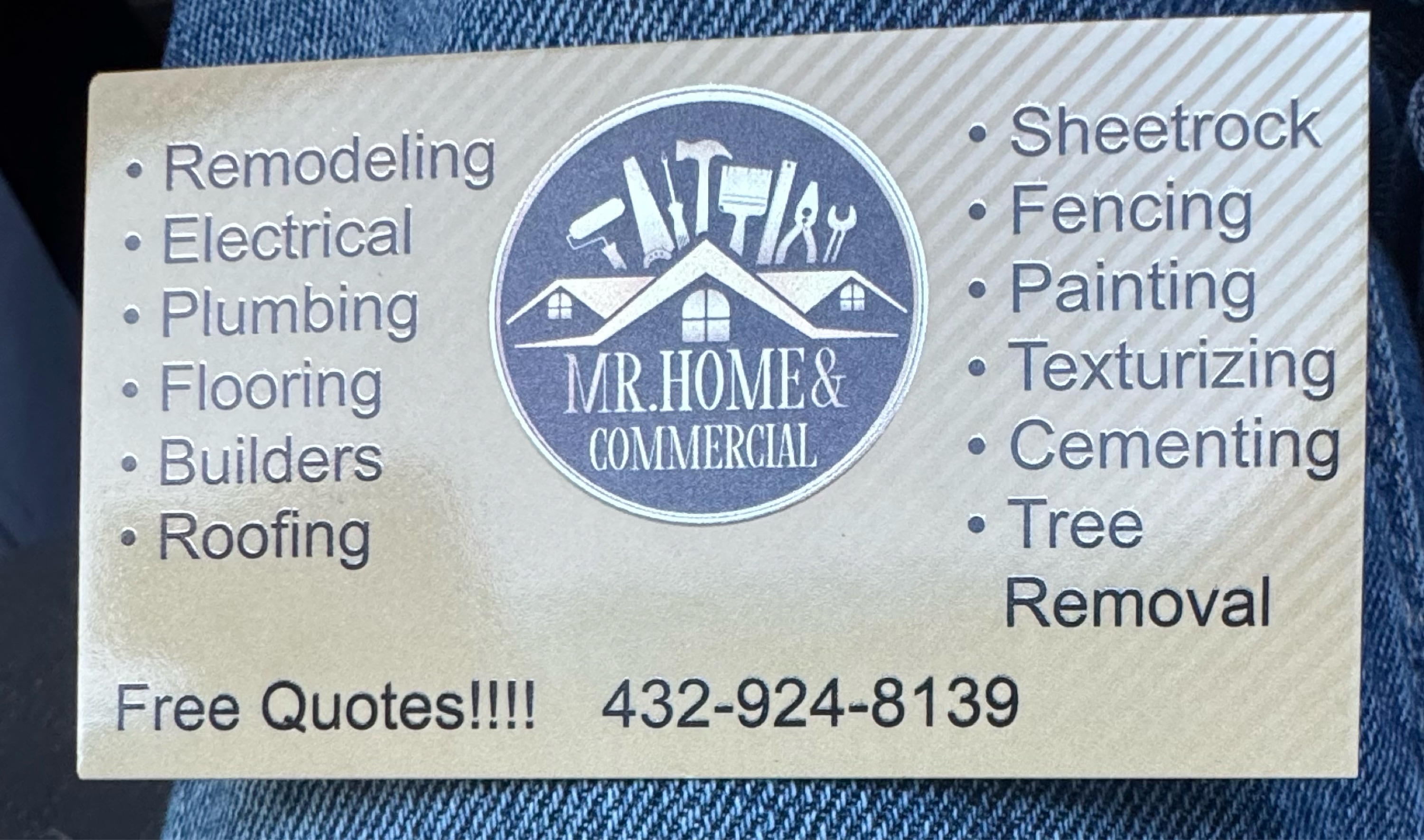 R&E Construction Logo