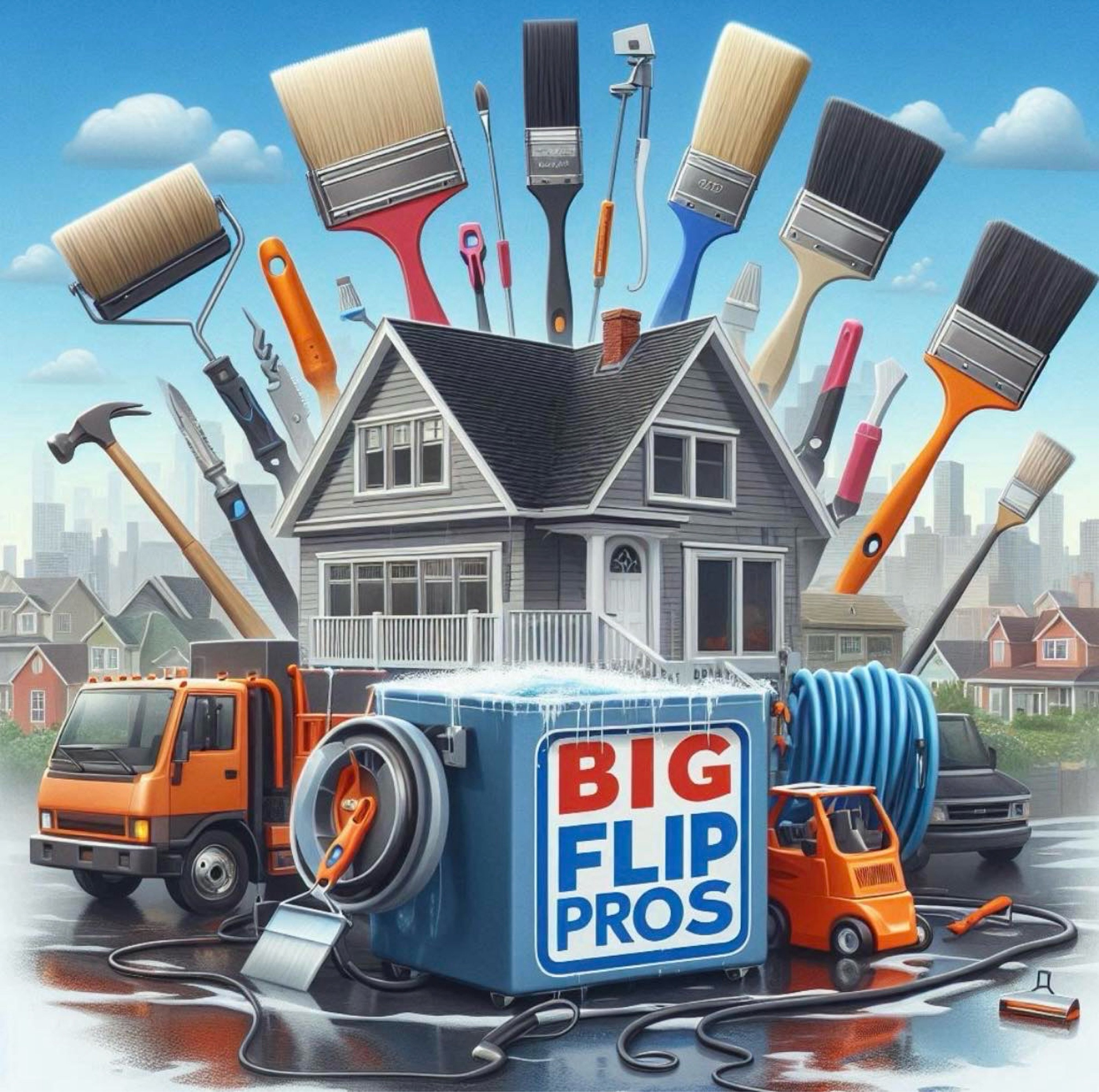 Big Flip Pros LLC Logo