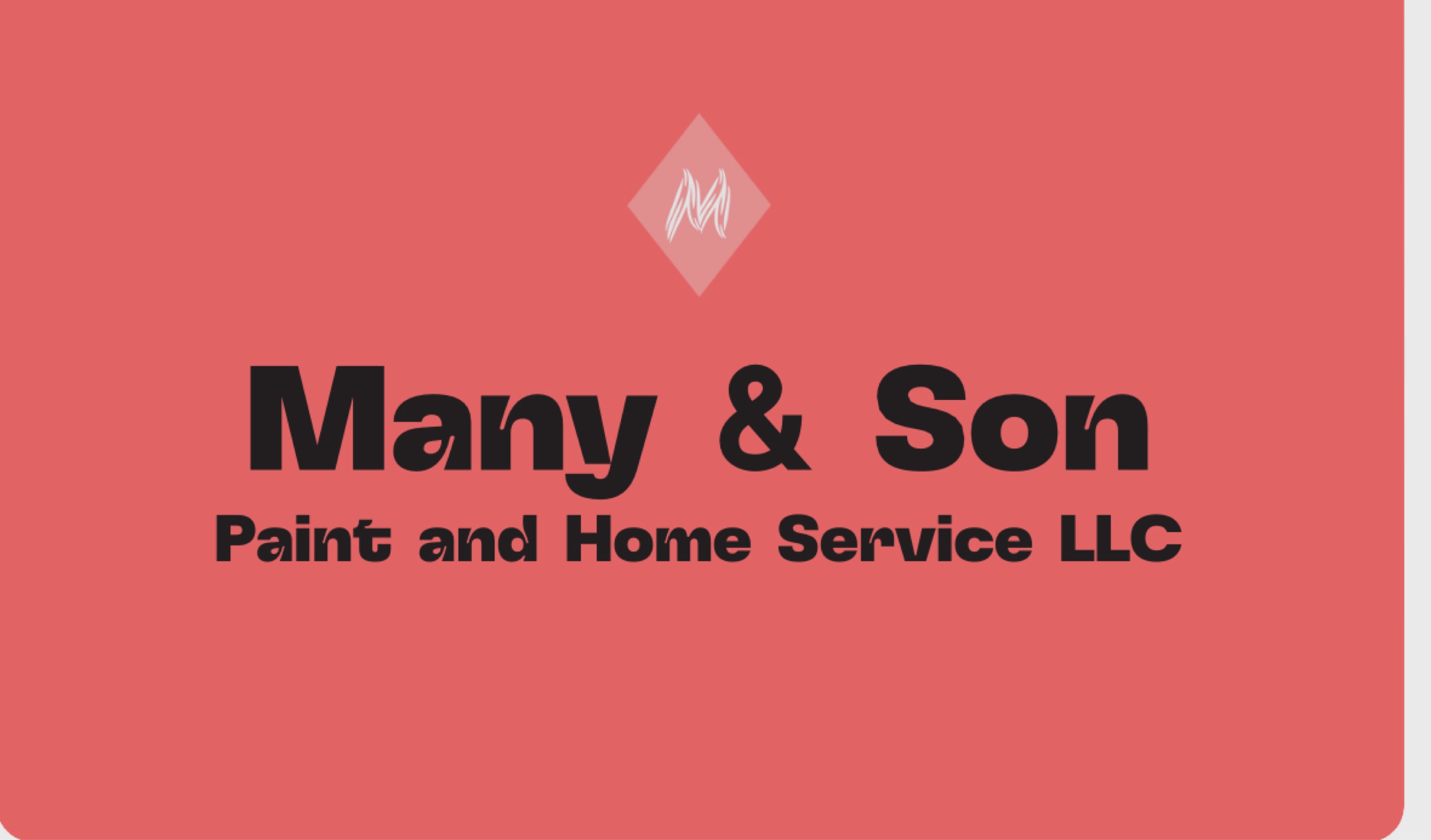 Many & Sun Paint And Home Services Logo