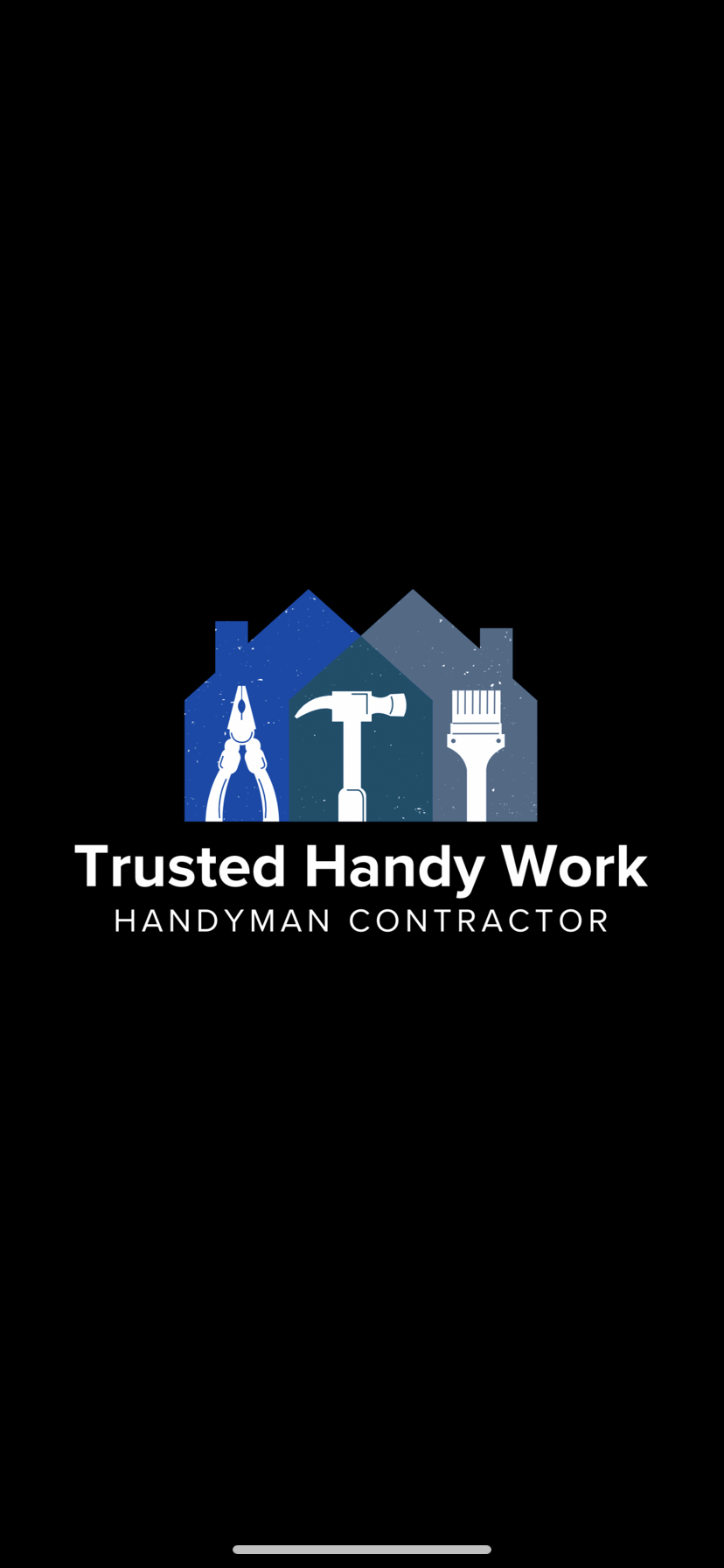 Trusted Handy Work LLC. Logo