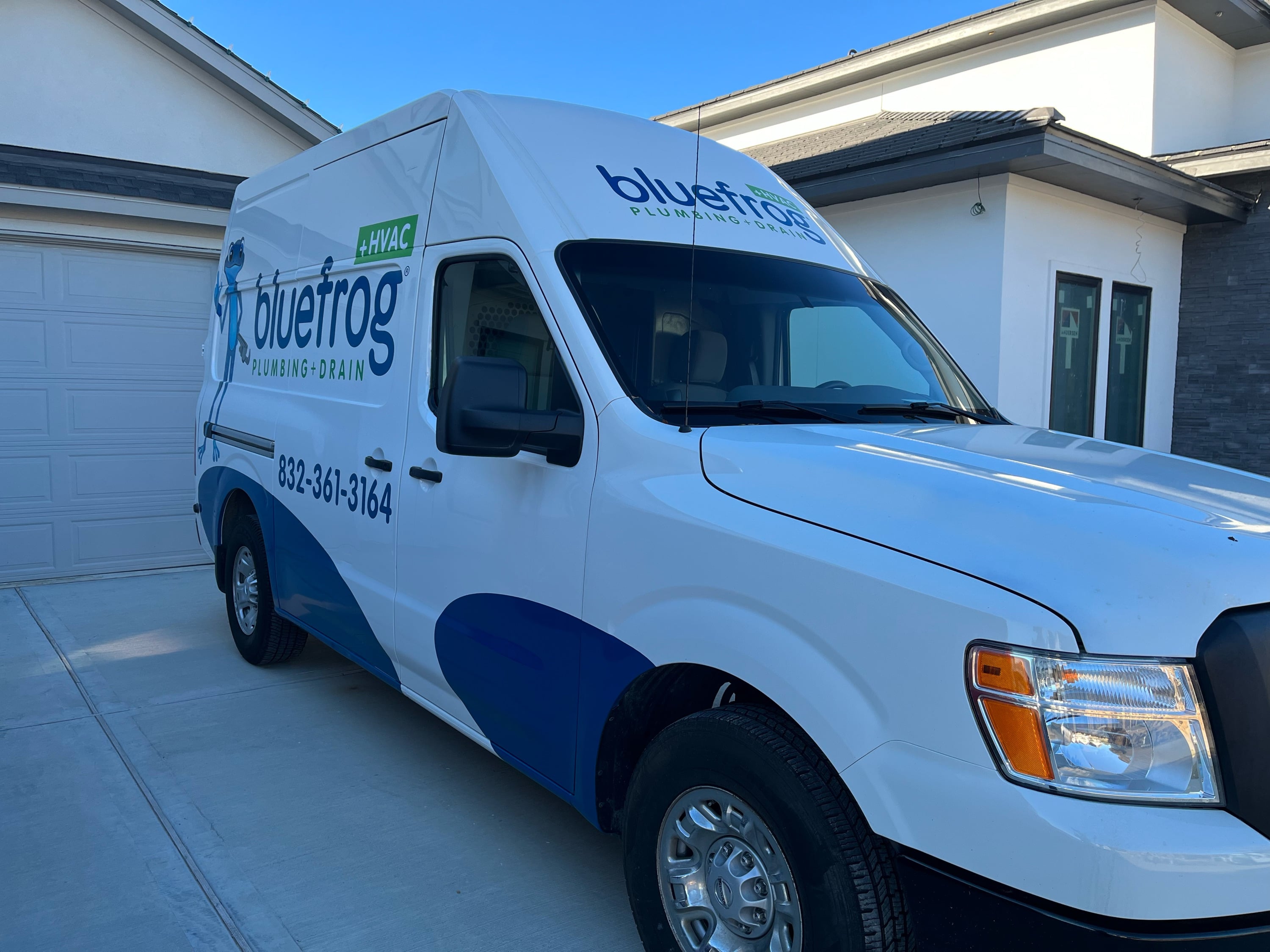 Bluefrog Plumbing + Drain of Northeast Houston Logo
