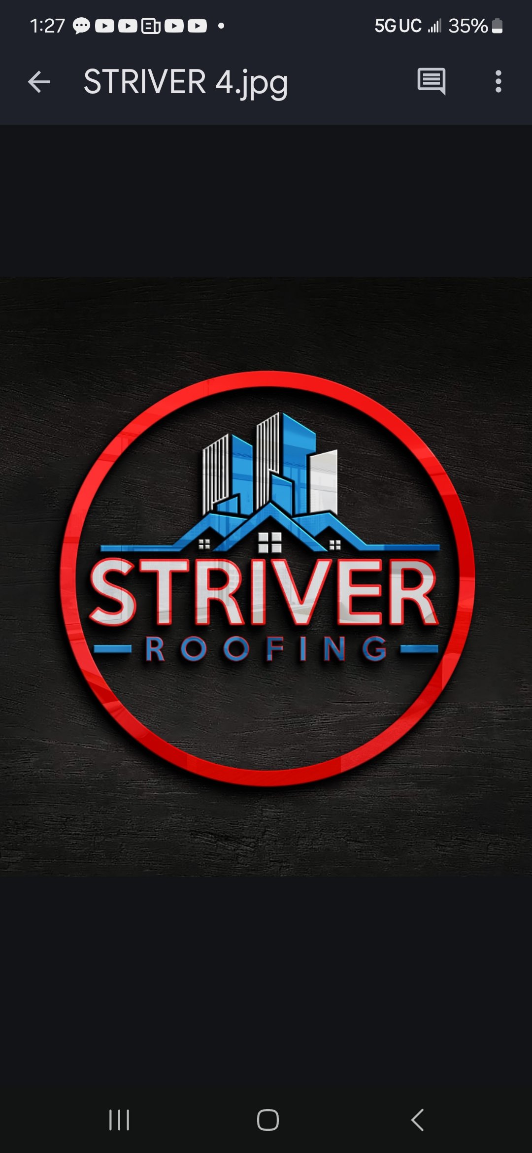 STRIVER ROOFING, LLC Logo