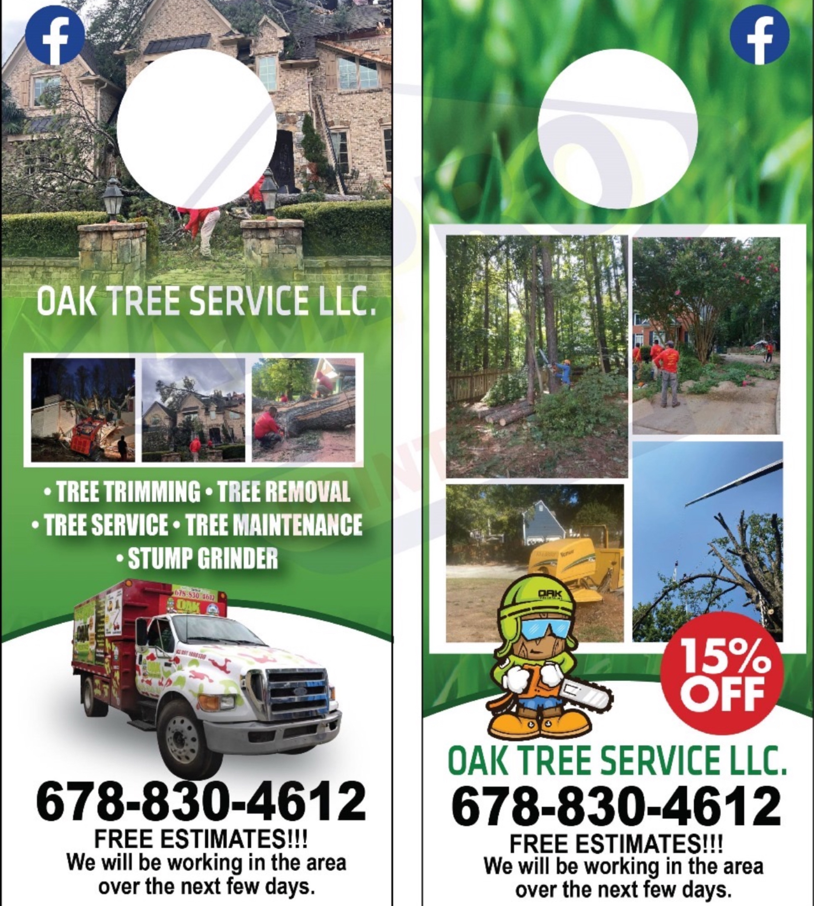 Oak Tree Service Logo