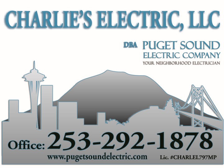 Charlie's Electric, LLC dba Puget Sound Electric Company Logo