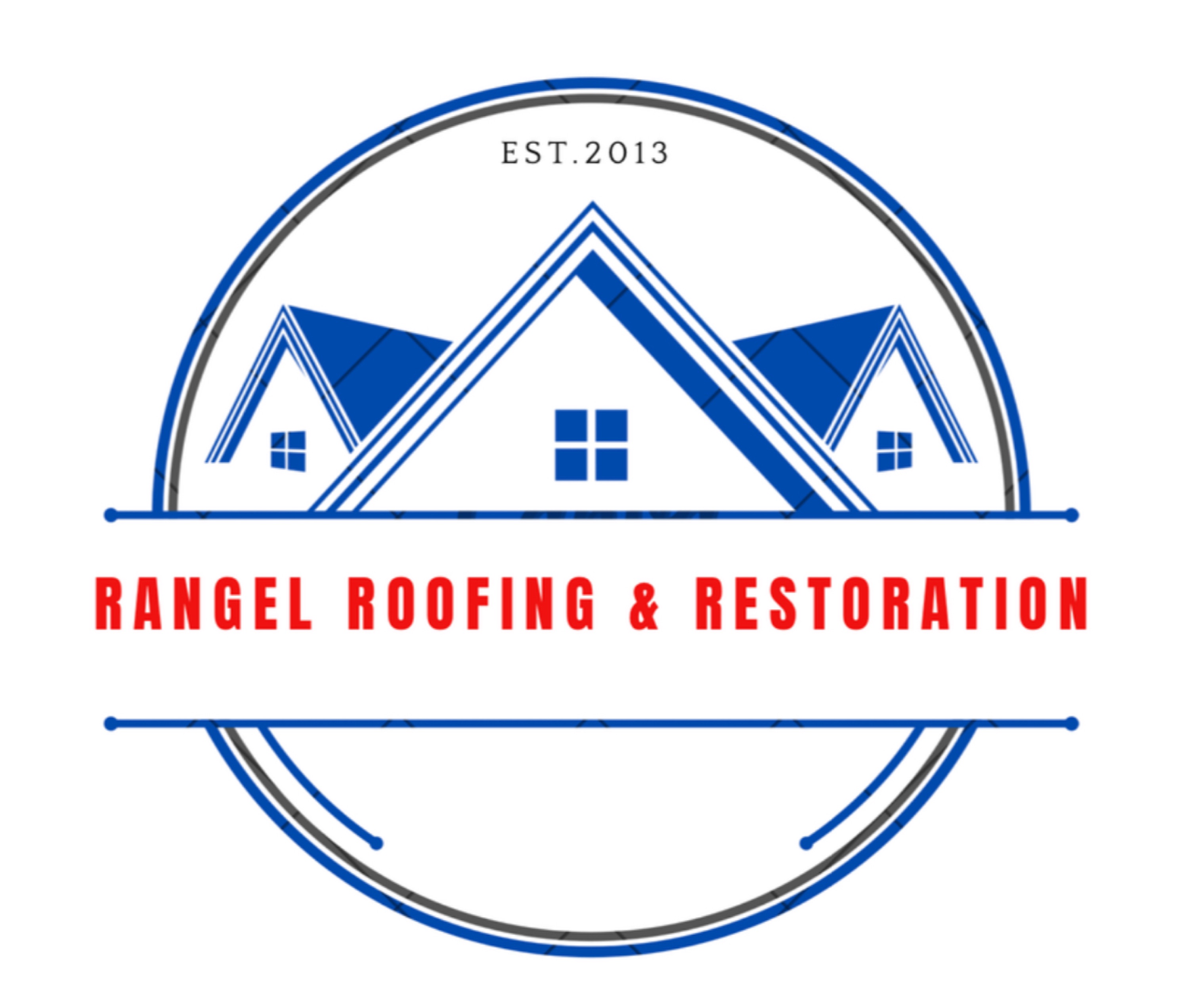 Rangel Roofing and Restoration Logo