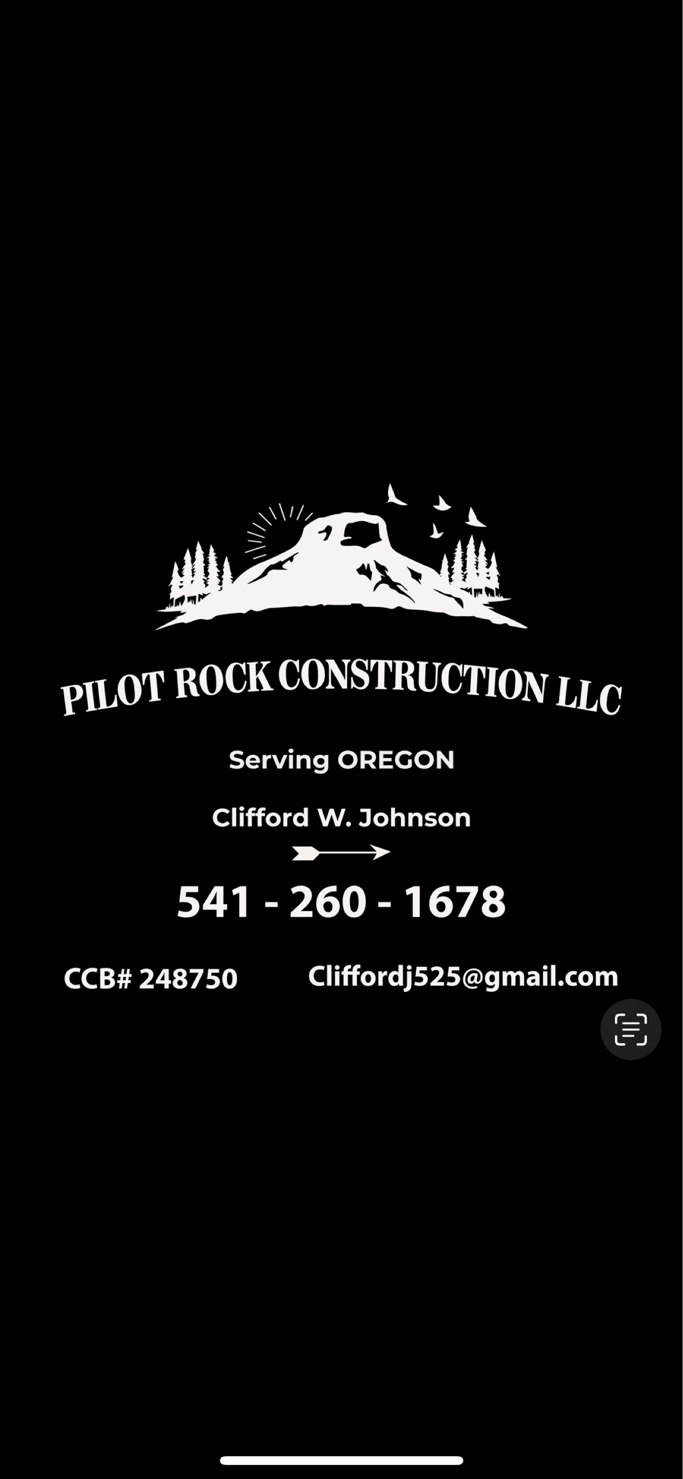 PILOT ROCK CONSTRUCTION LLC Logo