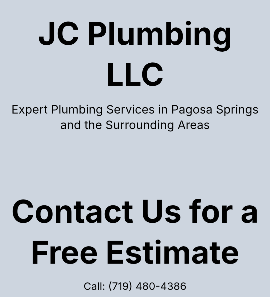 JC Plumbing LLC Logo