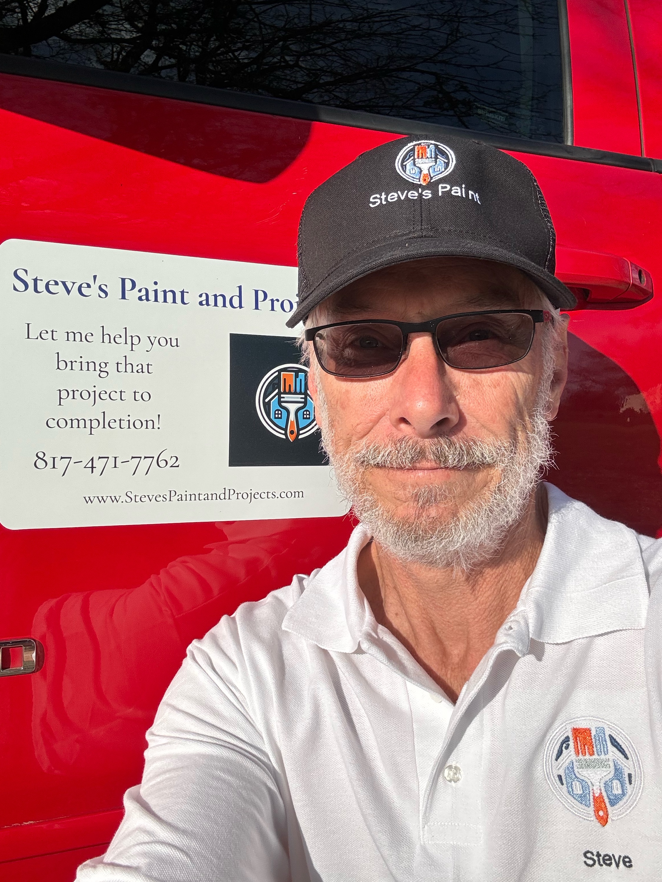 Steve Paint and Projects Logo