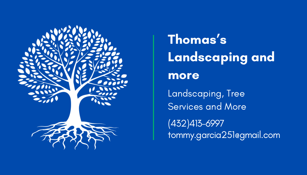 Thomas's Landscaping & Lawn Maintenance Logo