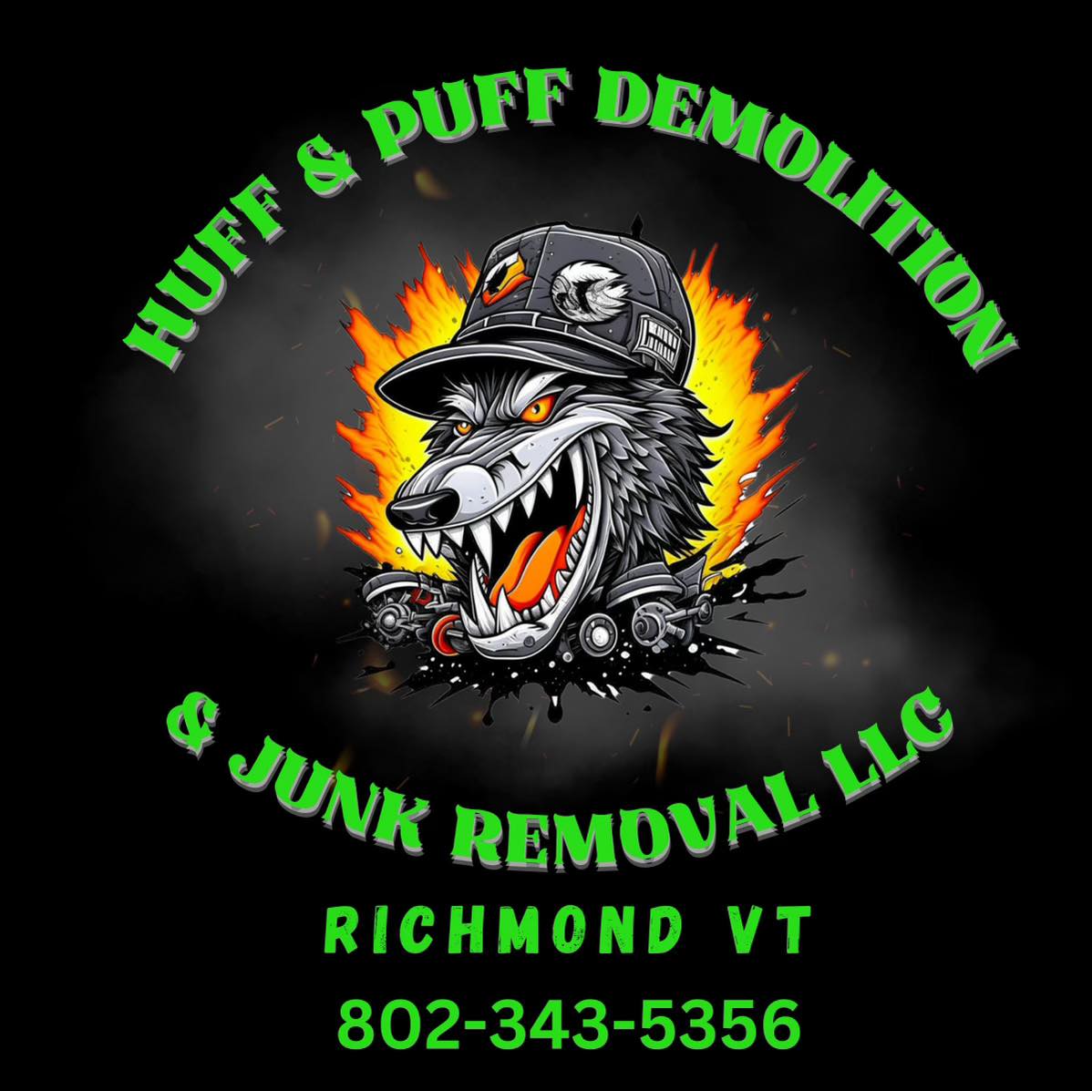 HUFF AND PUFF DEMOLITION AND JUNK REMOVAL LLC Logo