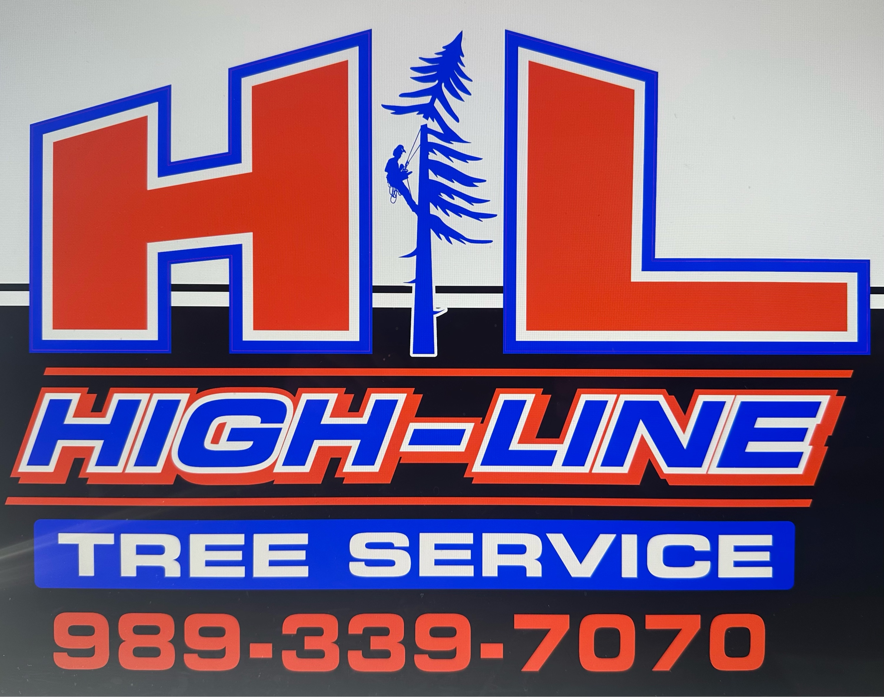 Highline Crane and Tree Service Logo
