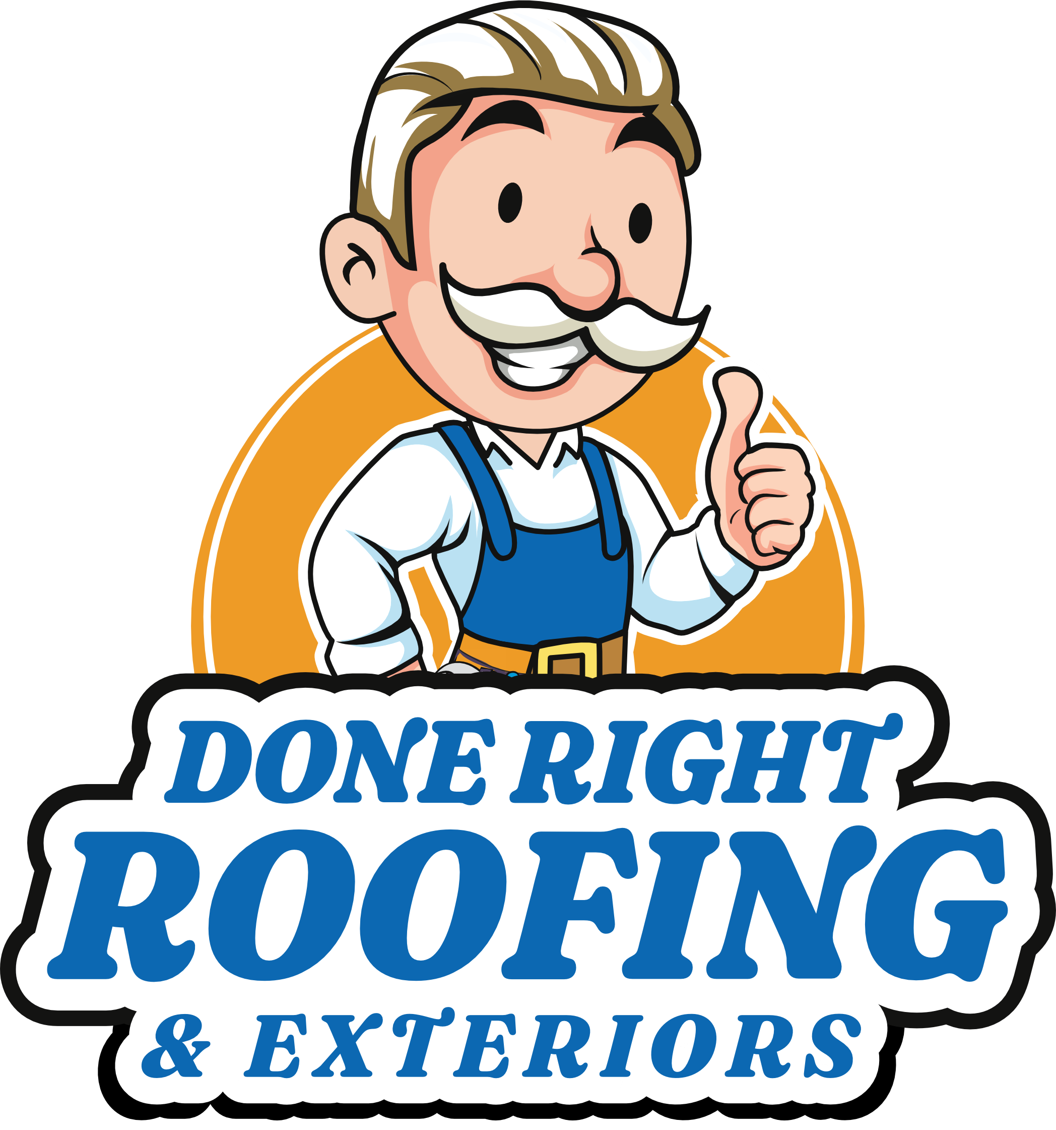 Done Right Roofing & Exteriors Logo