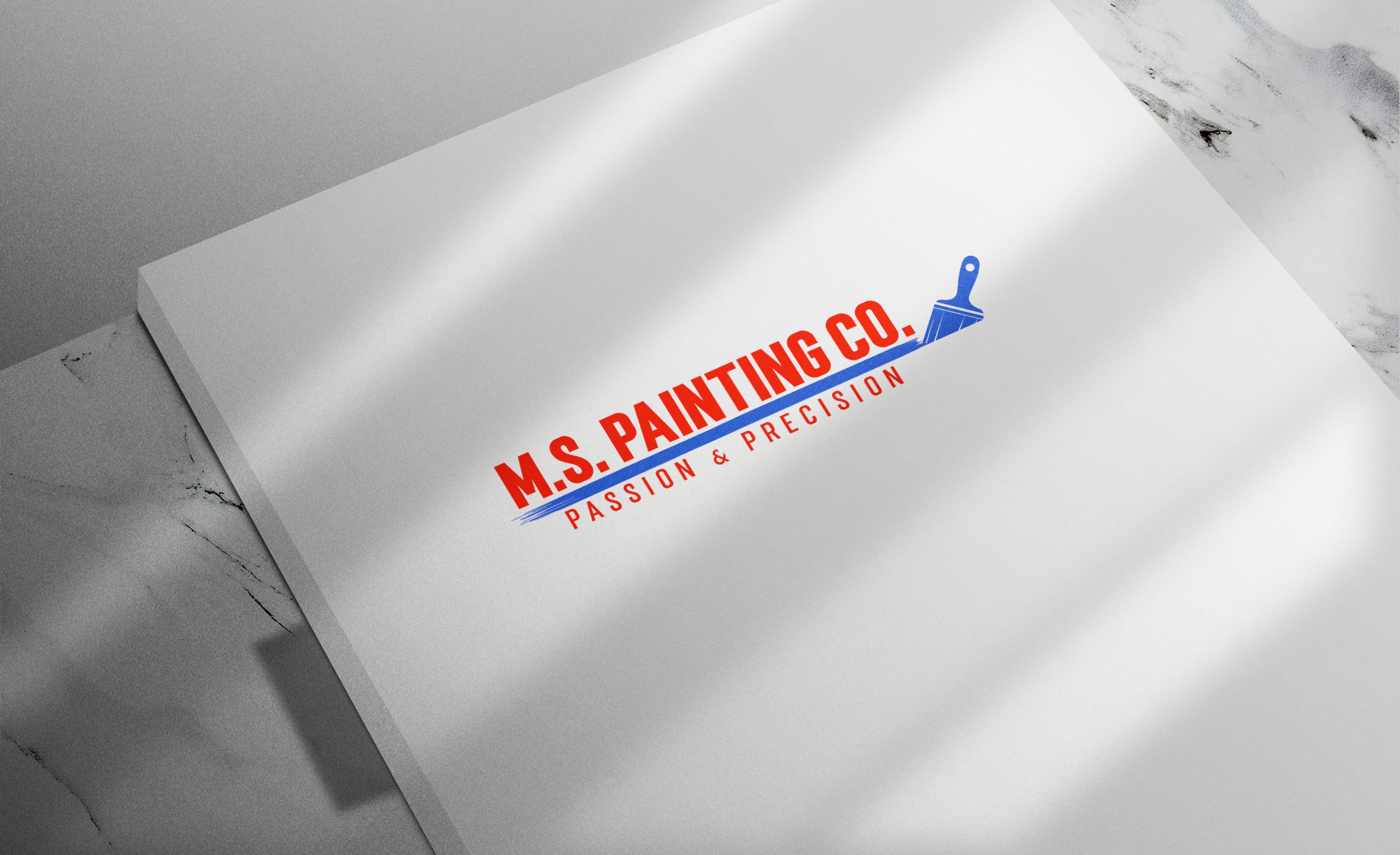 MS Painting Co. Logo