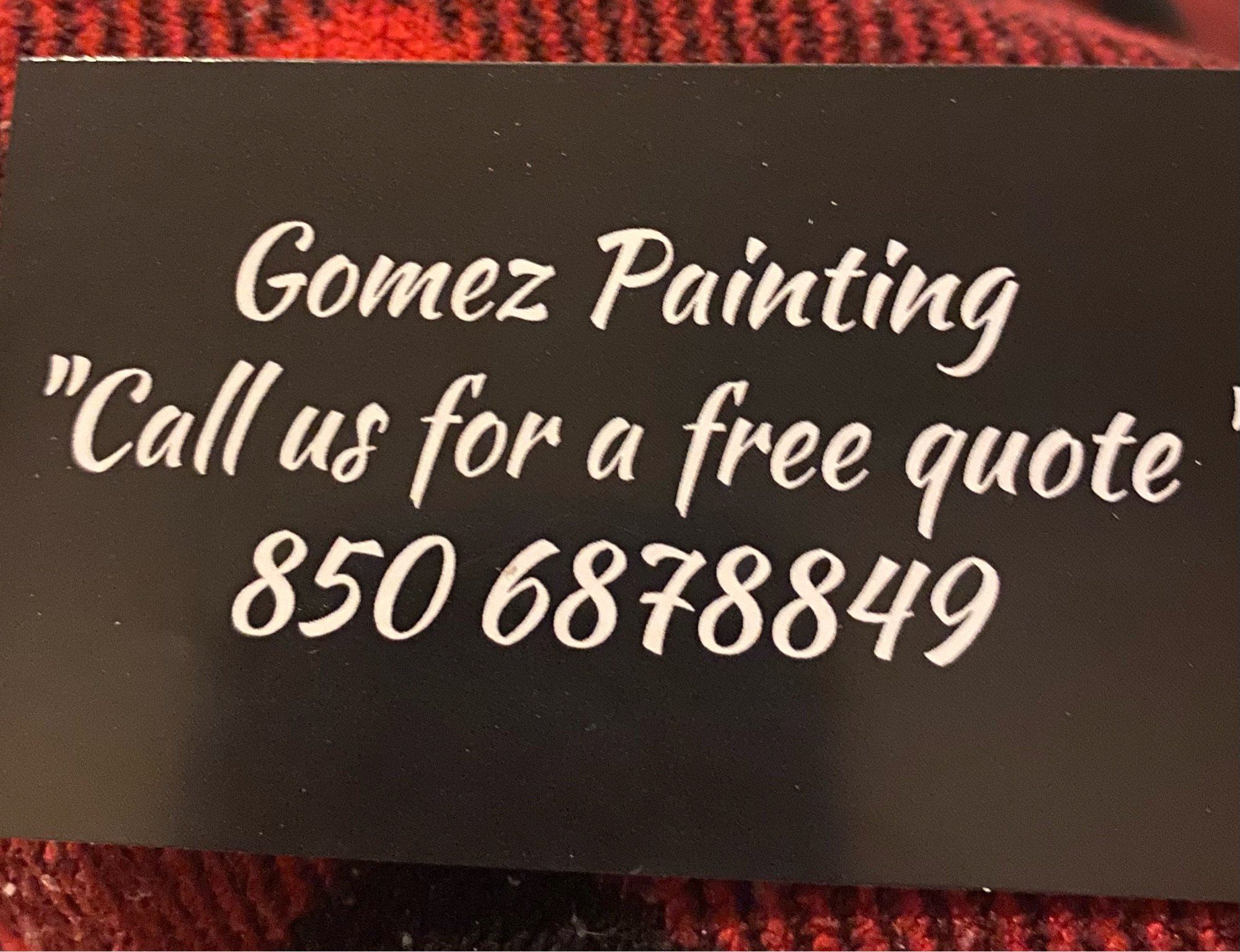 Gomez Painting Logo