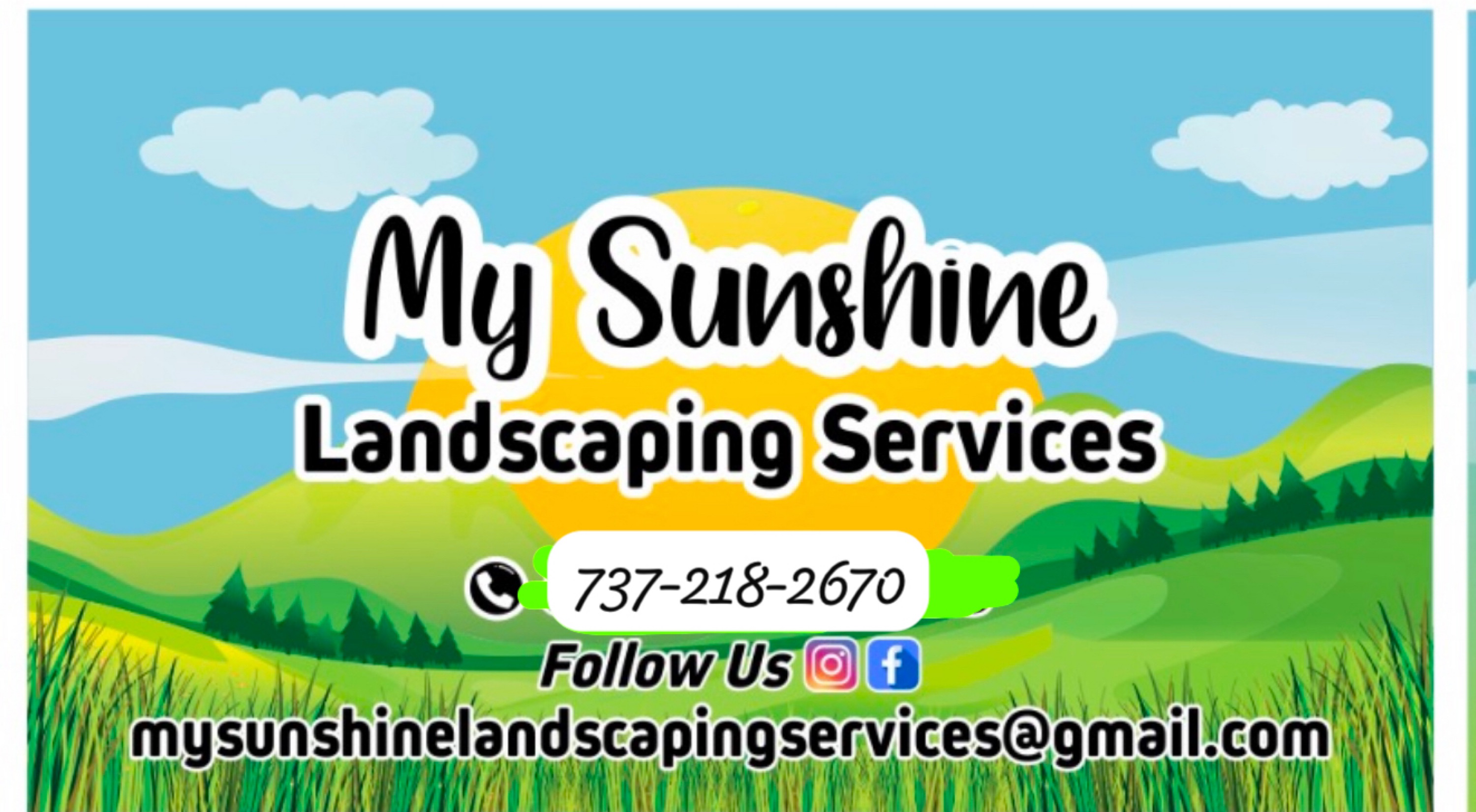 My Sunshine Landscaping Services Logo