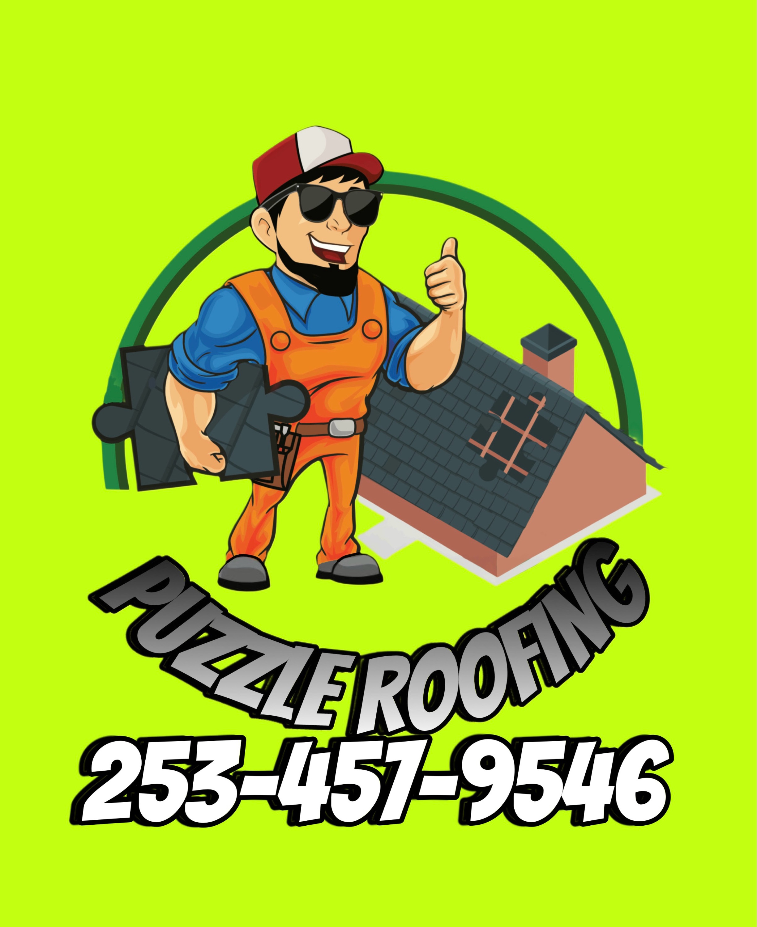 Puzzle Roofing LLC Logo