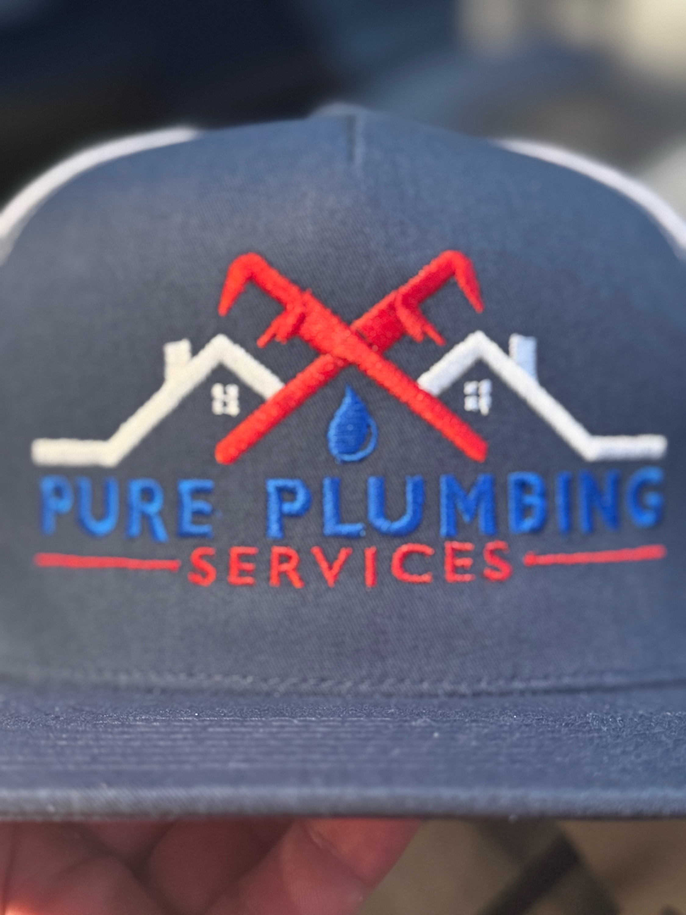 Pure Plumbing Company Logo