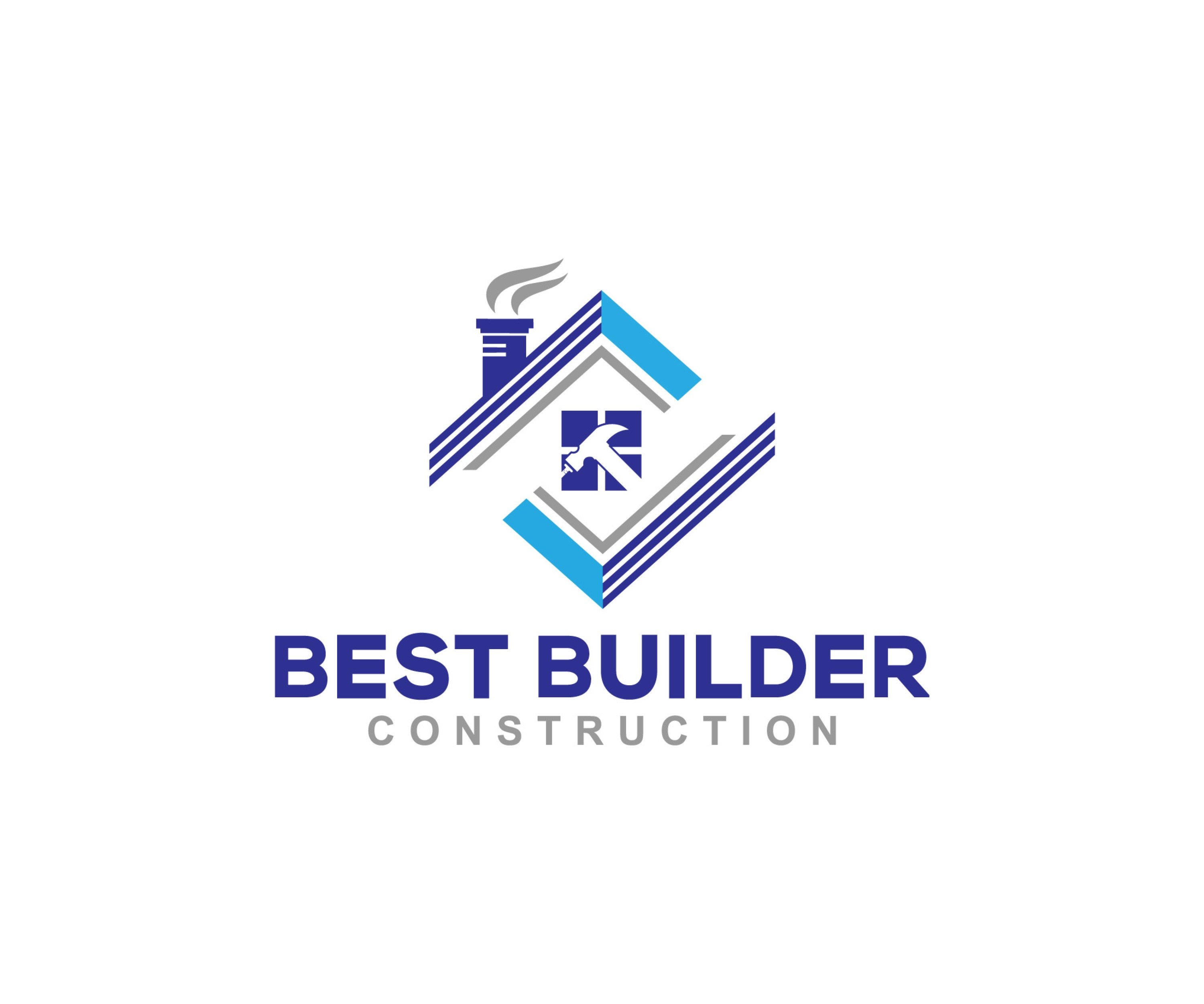 Best Builder Construction Logo