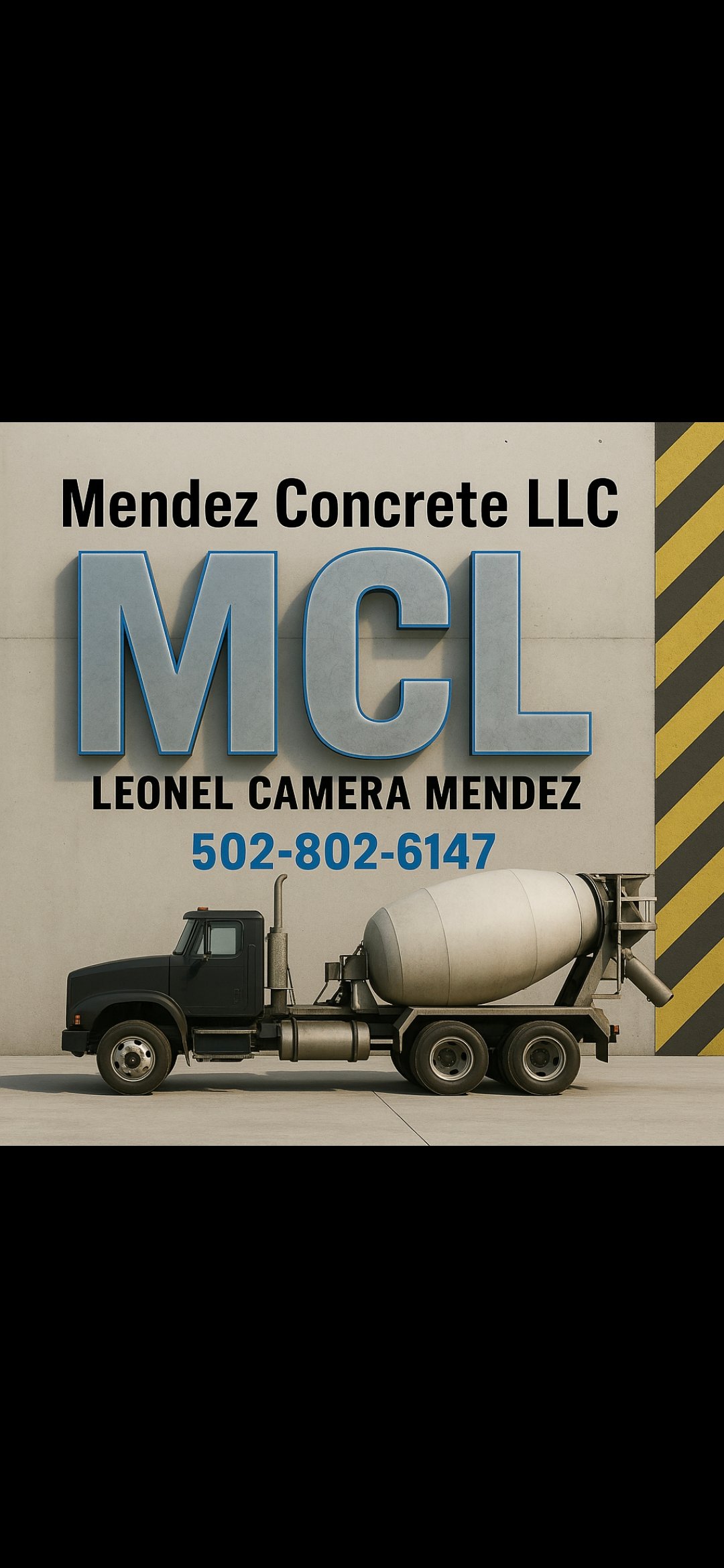 Mendez Concrete LLC Logo