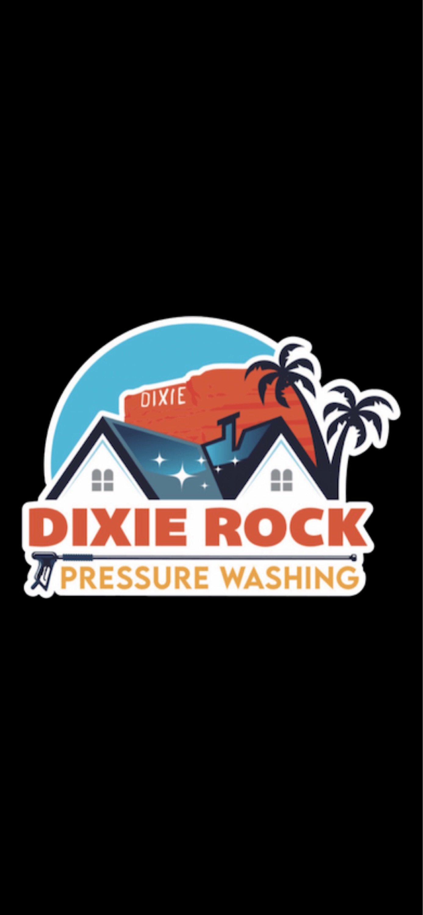 Dixie Rock Pressure Washing Logo