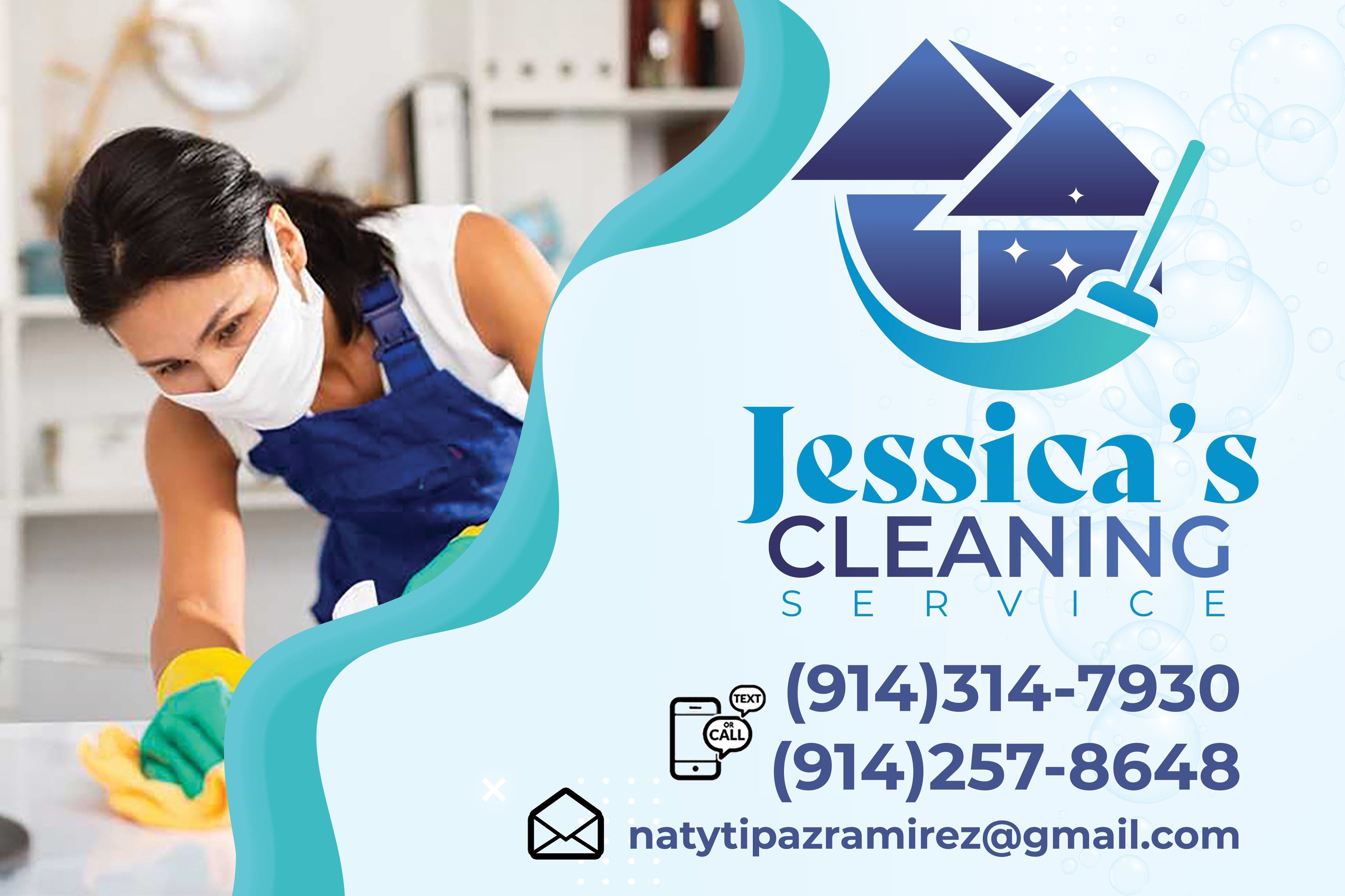 Jessica's Cleaning Services Logo