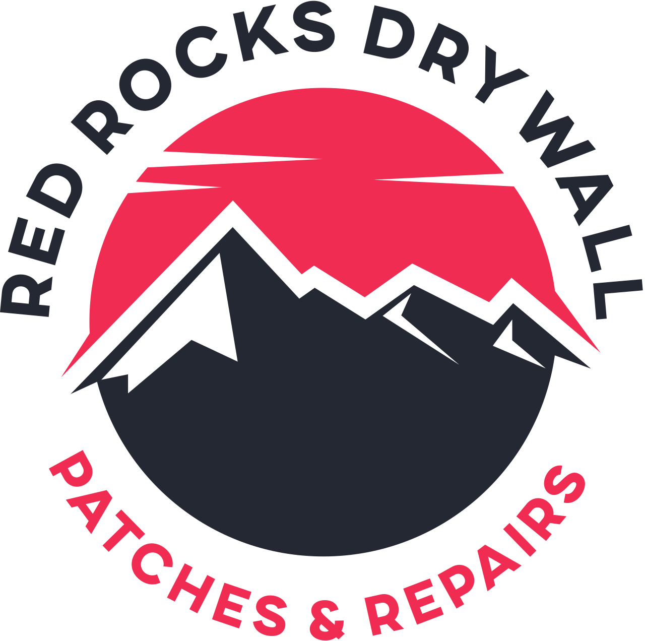 Red Rocks Drywall Logo