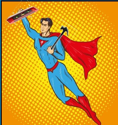 Handyman Hero Logo