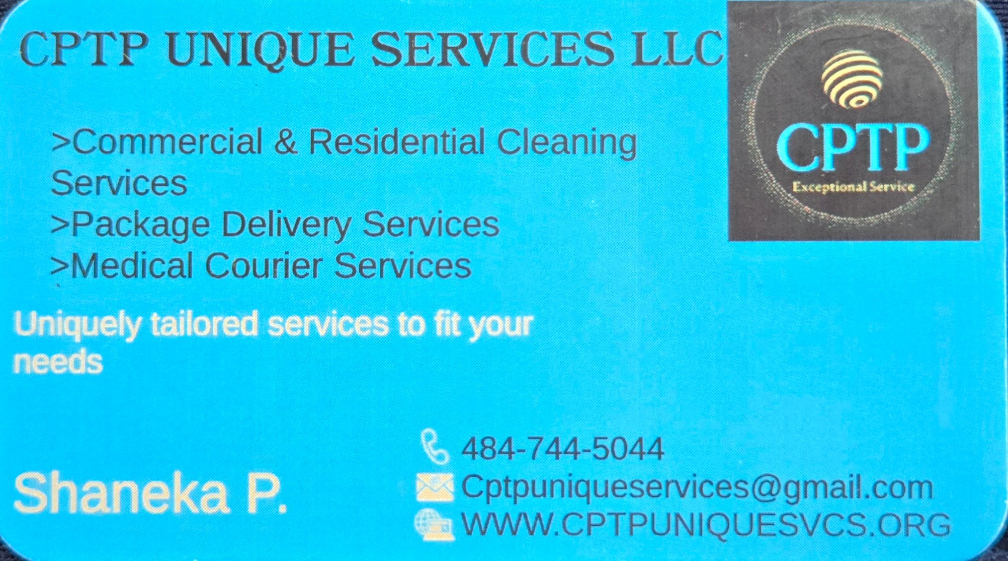 CPTP Unique Services LLC Logo