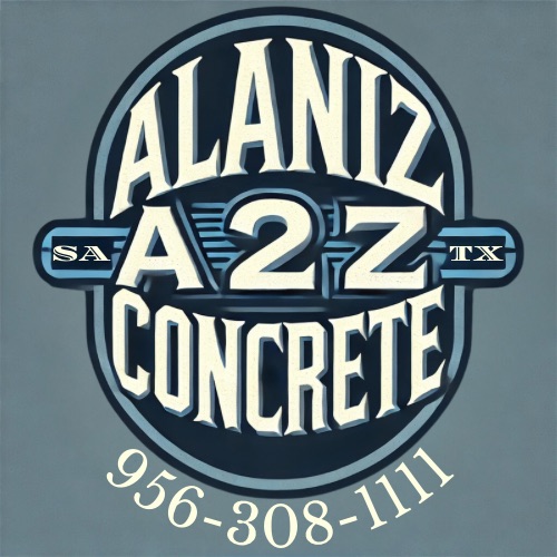 Alaniz A2Z Concrete Logo