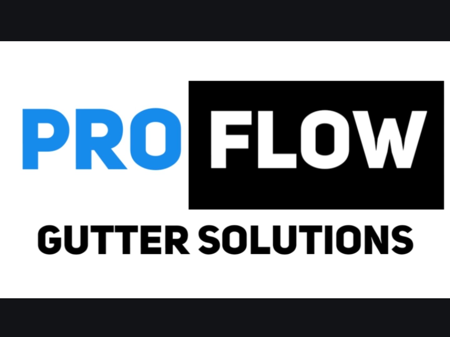 PROFLOW GUTTER SOLUTIONS Logo